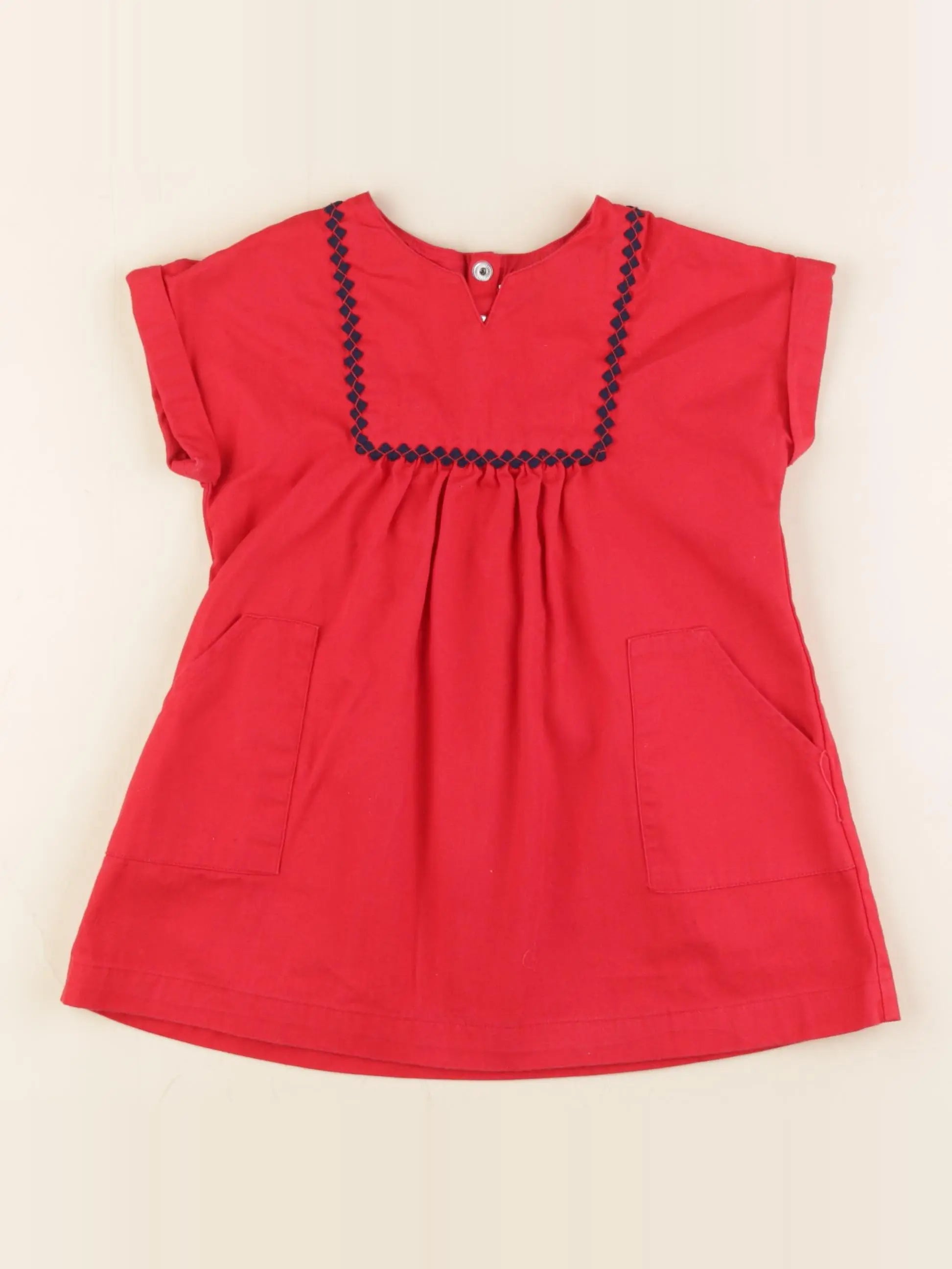 Jacadi - robe rouge - 24 mois