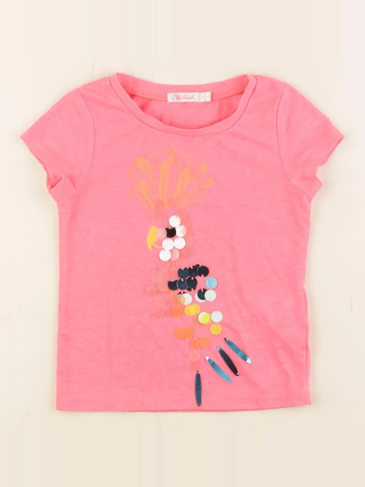 Billie Blush - tee-shirt rose fluo - 3 ans
