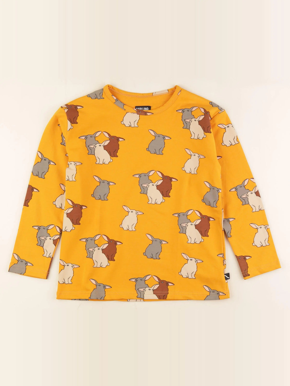 CARLIJNQ - tee-shirt orange - 6/7 ans