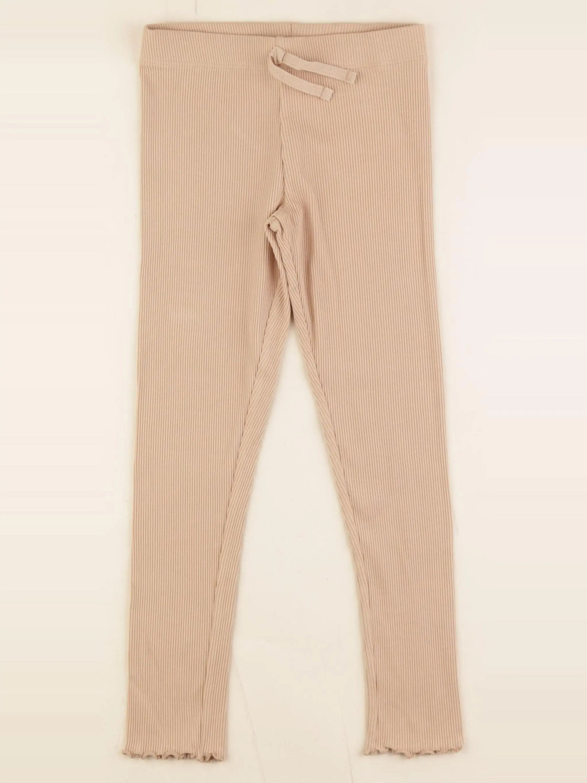 H&M - legging beige - 6/7 ans