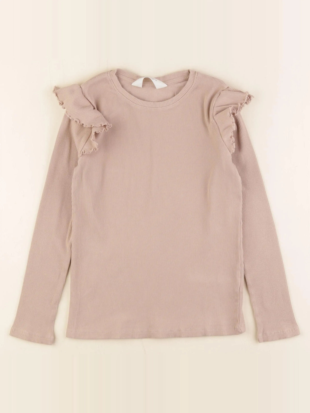 H&M - tee-shirt marron - 8/10 ans
