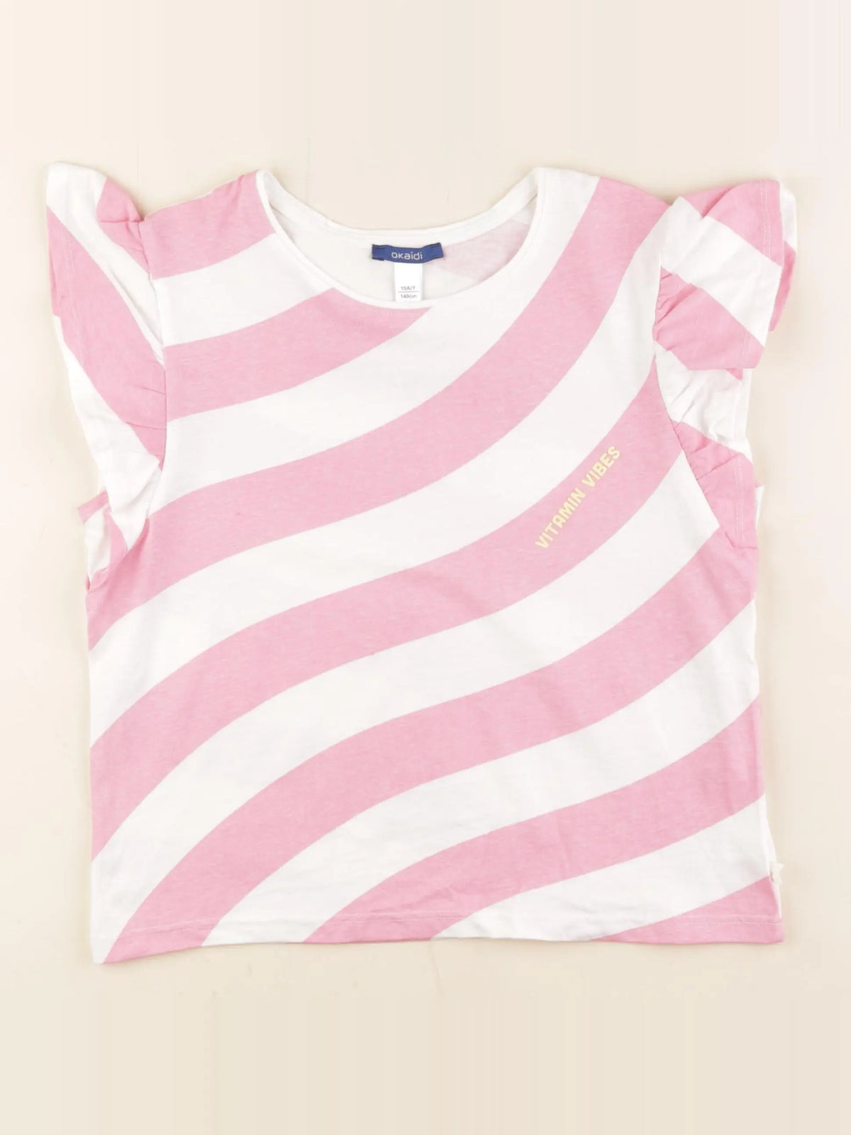 Okaidi - tee-shirt rose - 10 ans