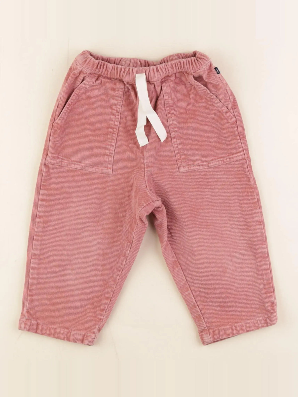 Petit Bateau - pantalon rose - 24 mois