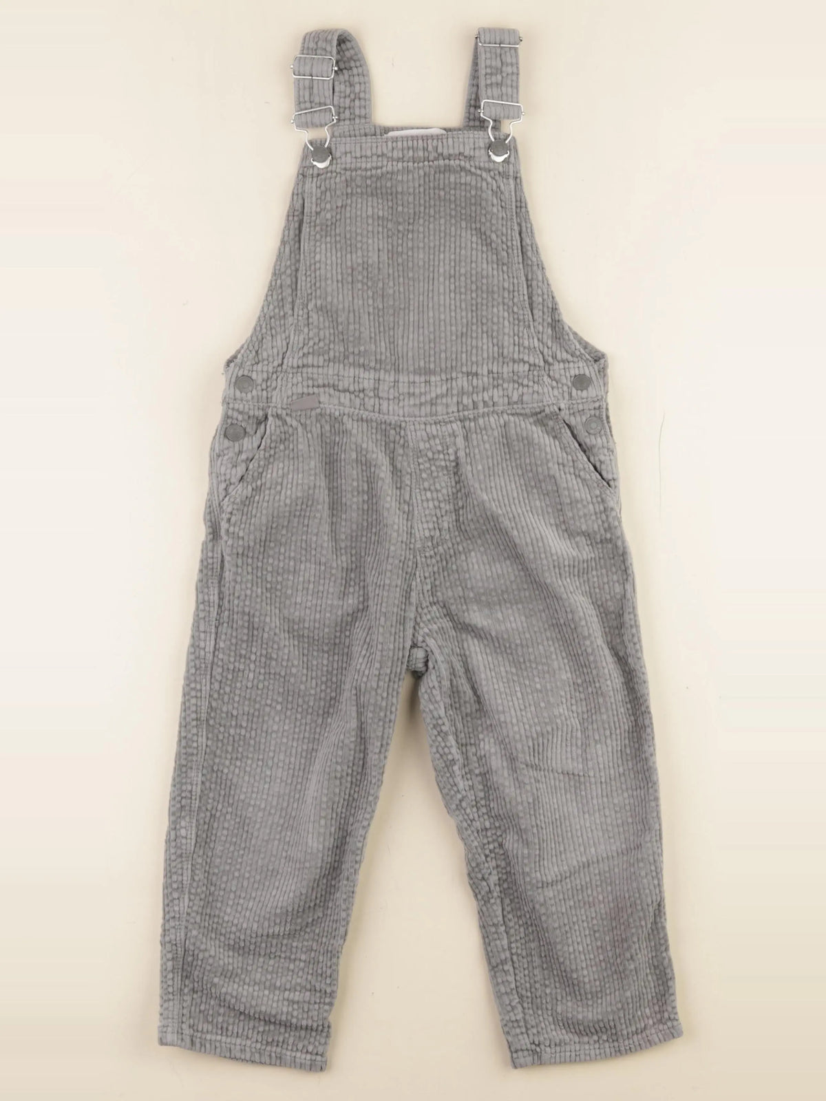 Zara - salopette gris - 4 ans