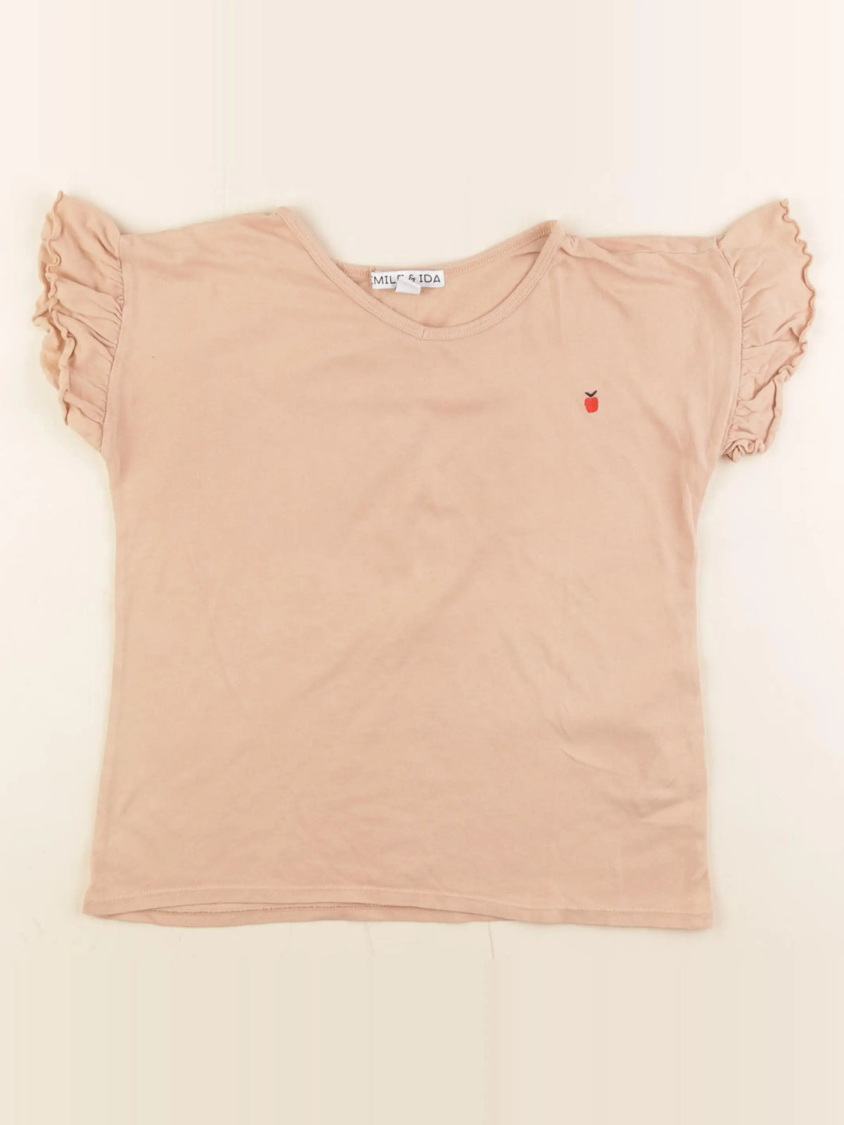 Emile et Ida - tee-shirt rose - 8 ans
