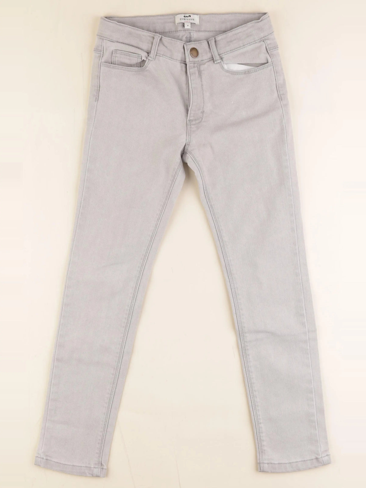 Cyrillus - jean gris - 9 ans