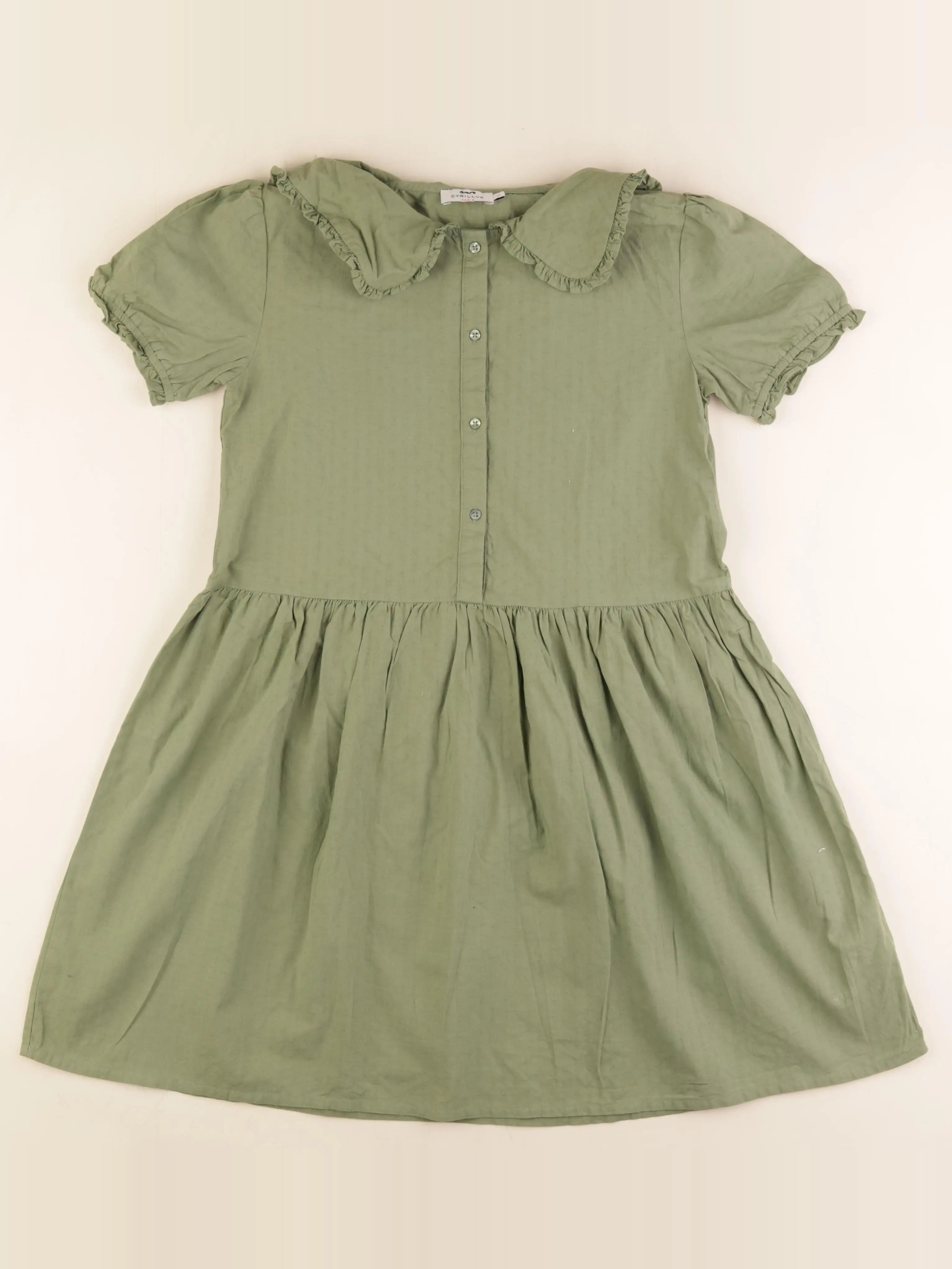 Cyrillus - robe vert - 12 ans