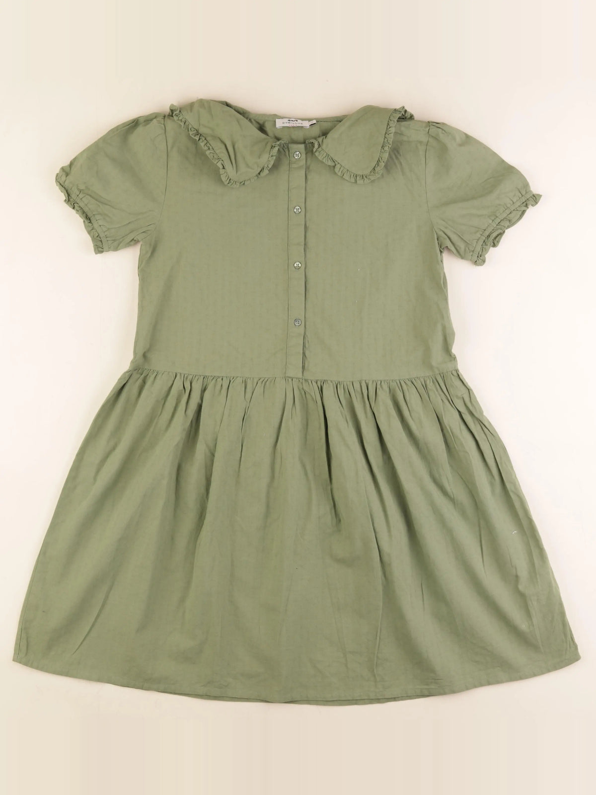 Cyrillus - robe vert - 12 ans