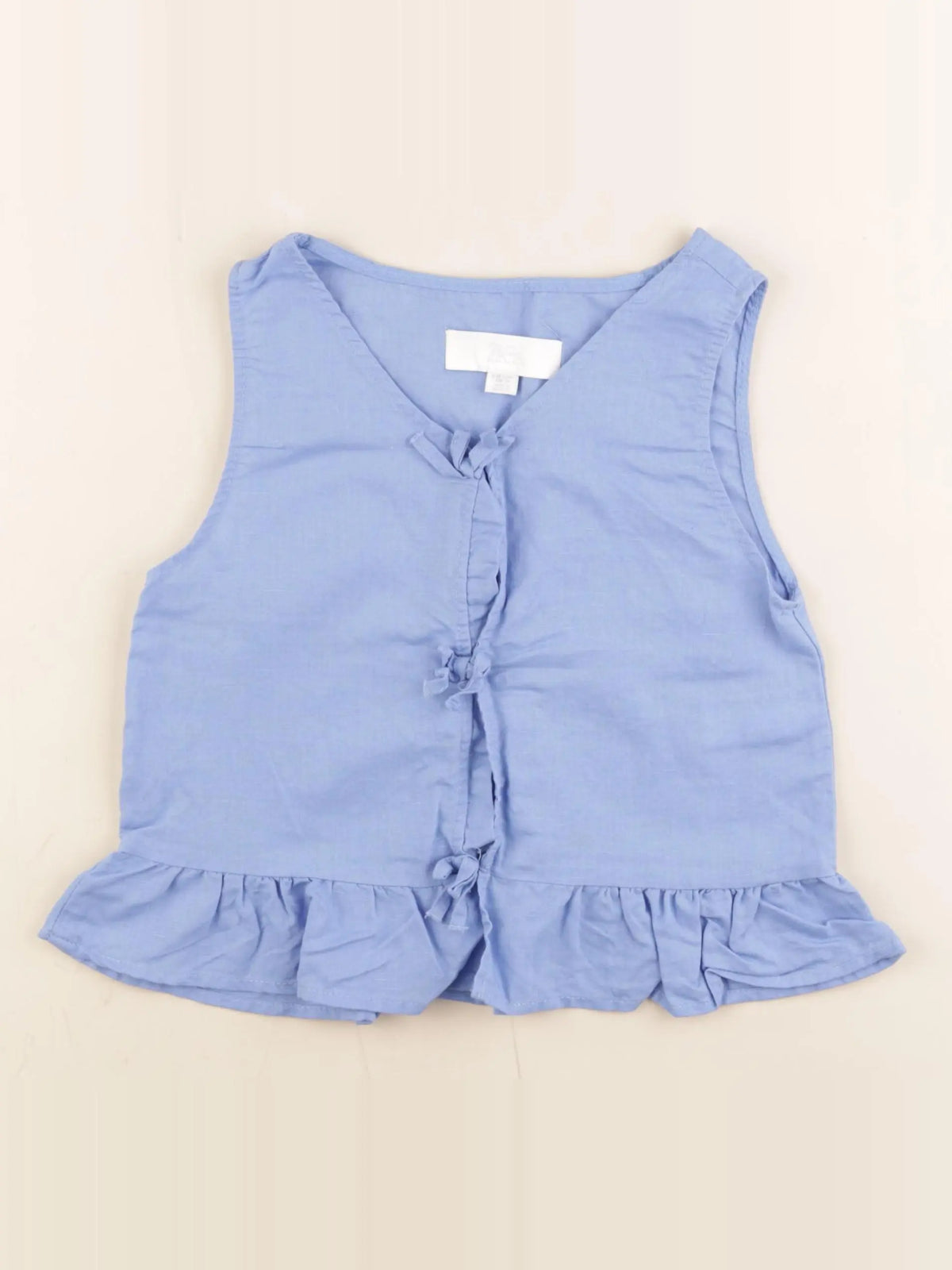 Zara - blouse bleu - 9/10 ans
