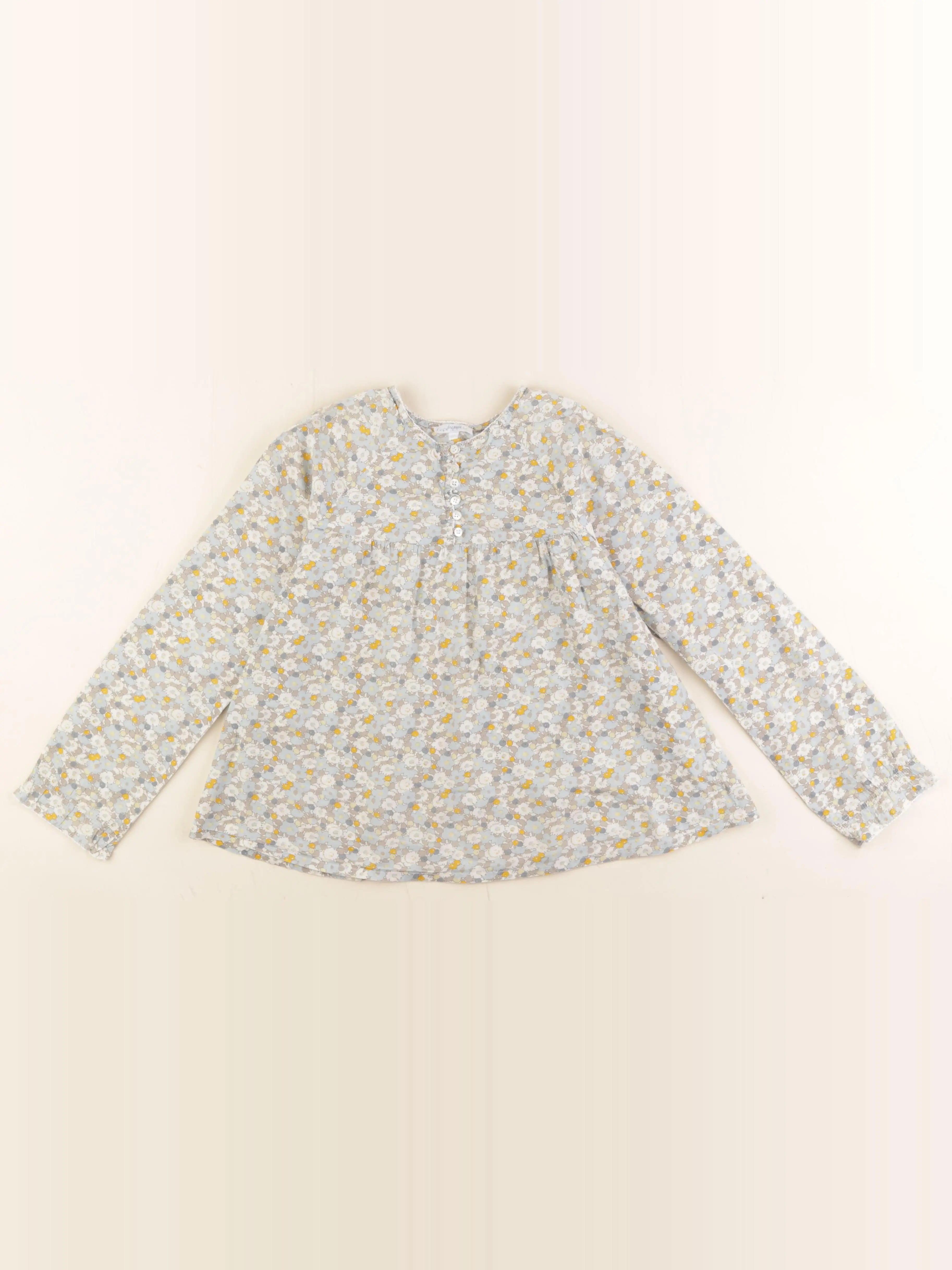 Jacadi - blouse liberty multicolore - 10 ans