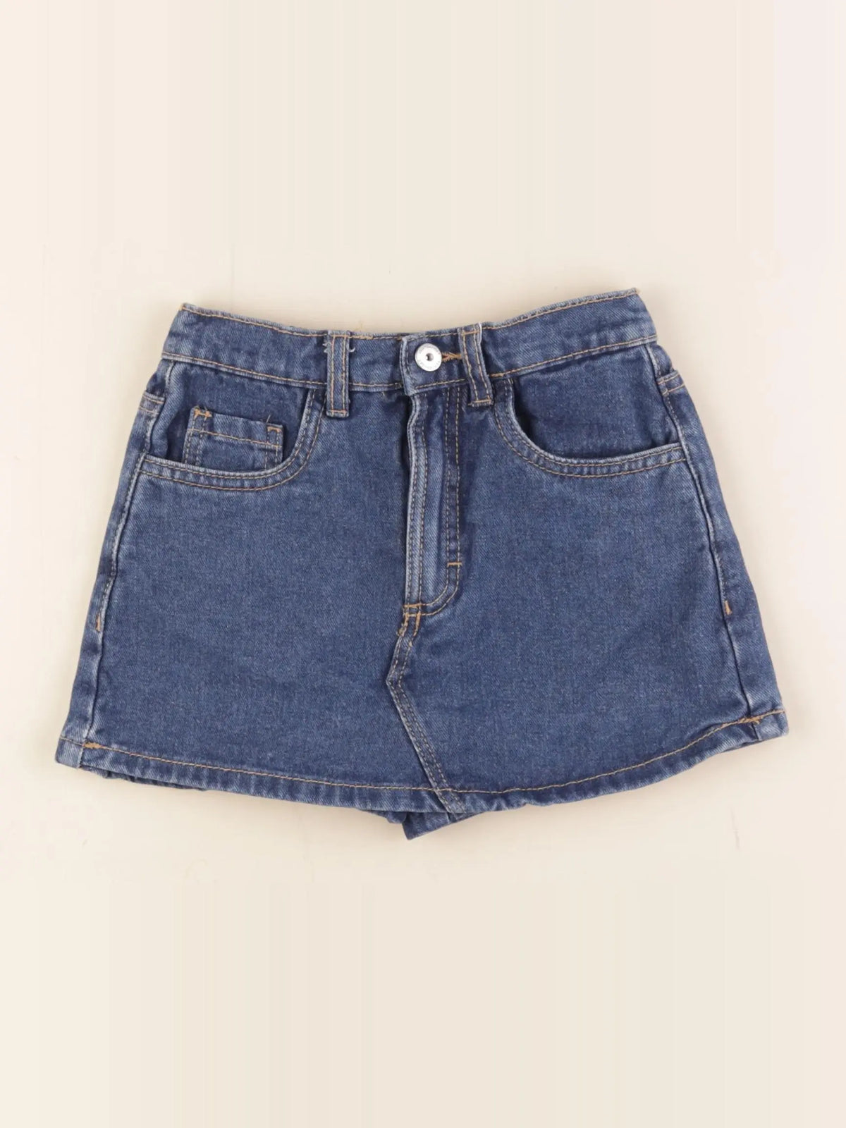 Vertbaudet - jupe bleu - 6 ans