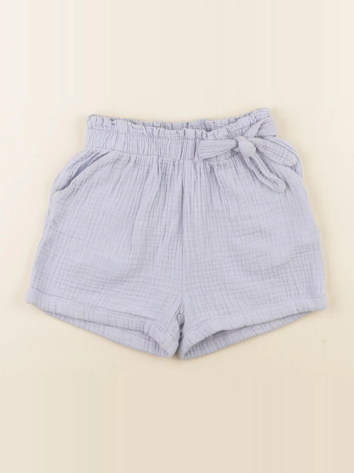 Vertbaudet - short bleu - 7 ans