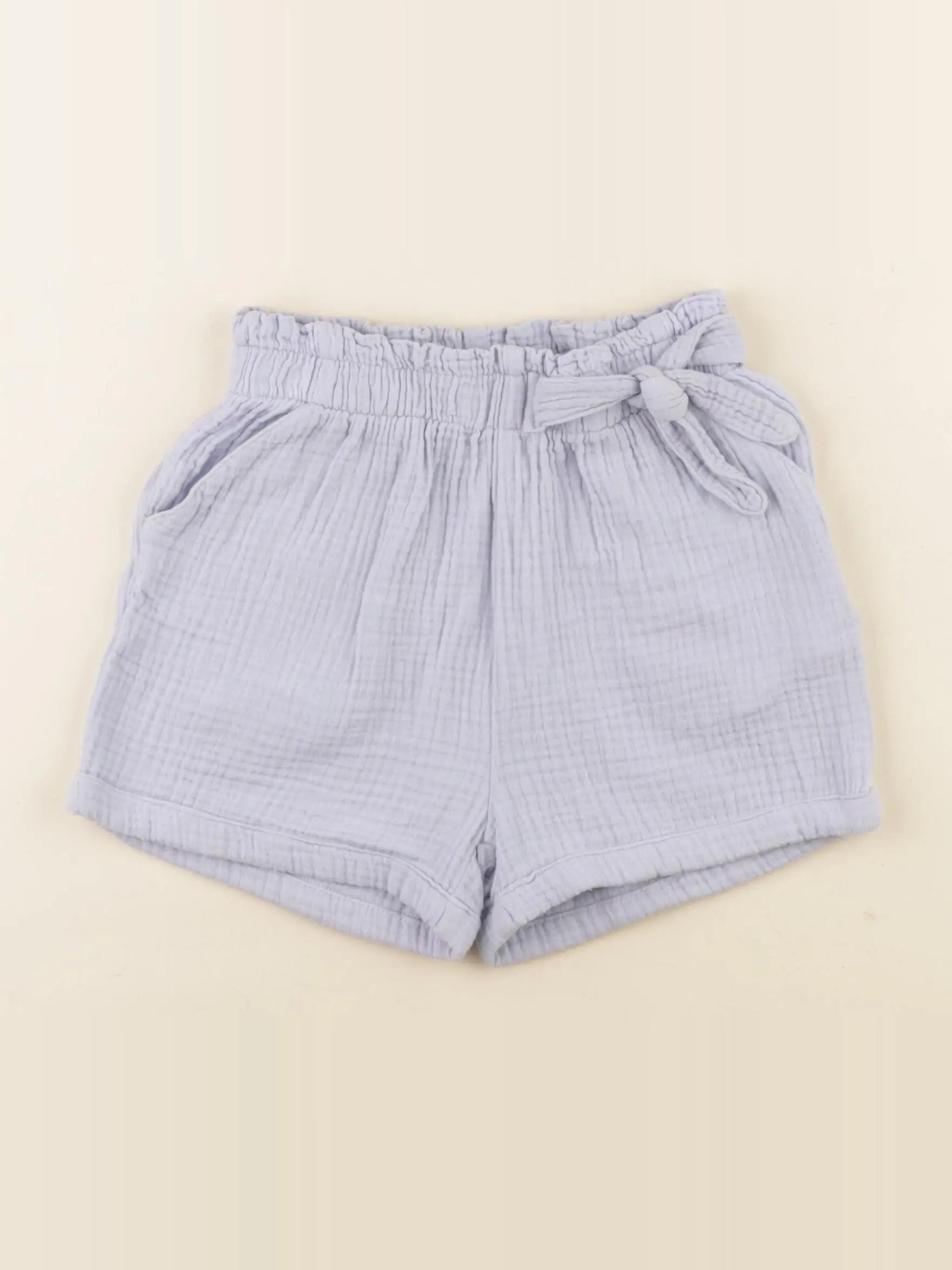 Vertbaudet - short bleu - 7 ans