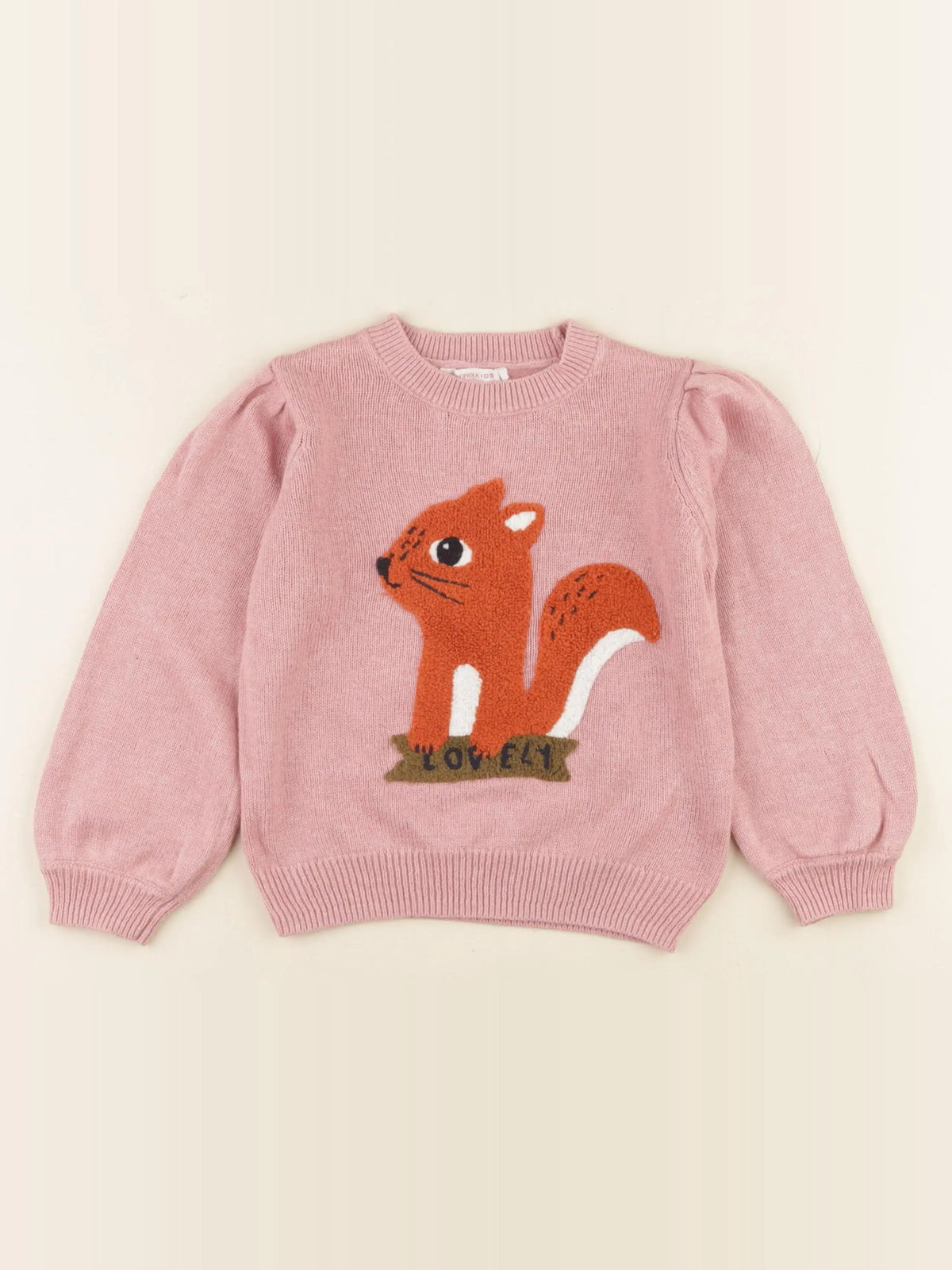 Monoprix - pull rose - 3 ans