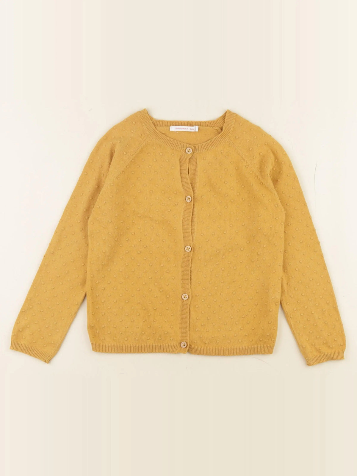 Monoprix - gilet jaune - 6 ans