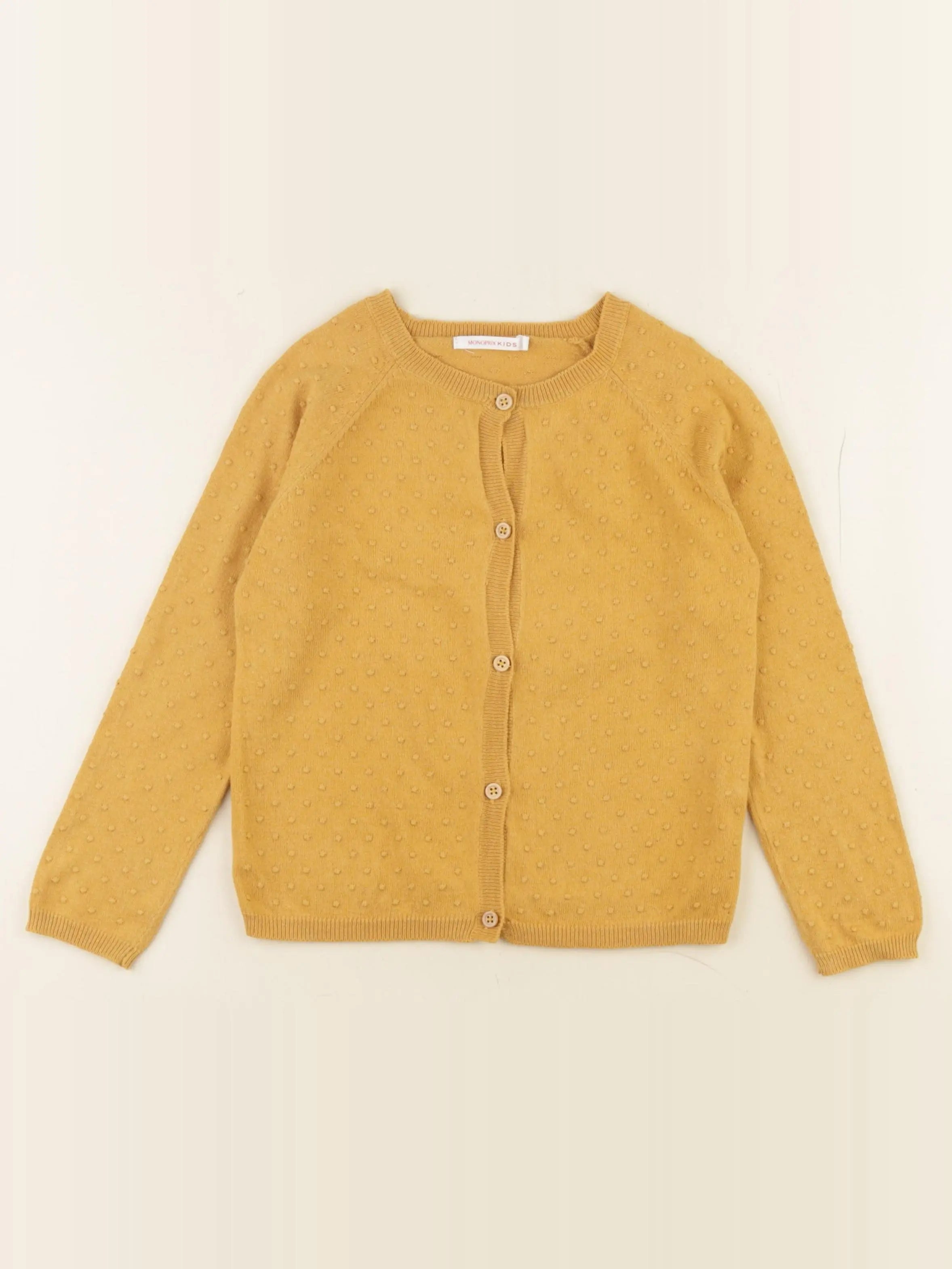 Monoprix - gilet jaune - 6 ans