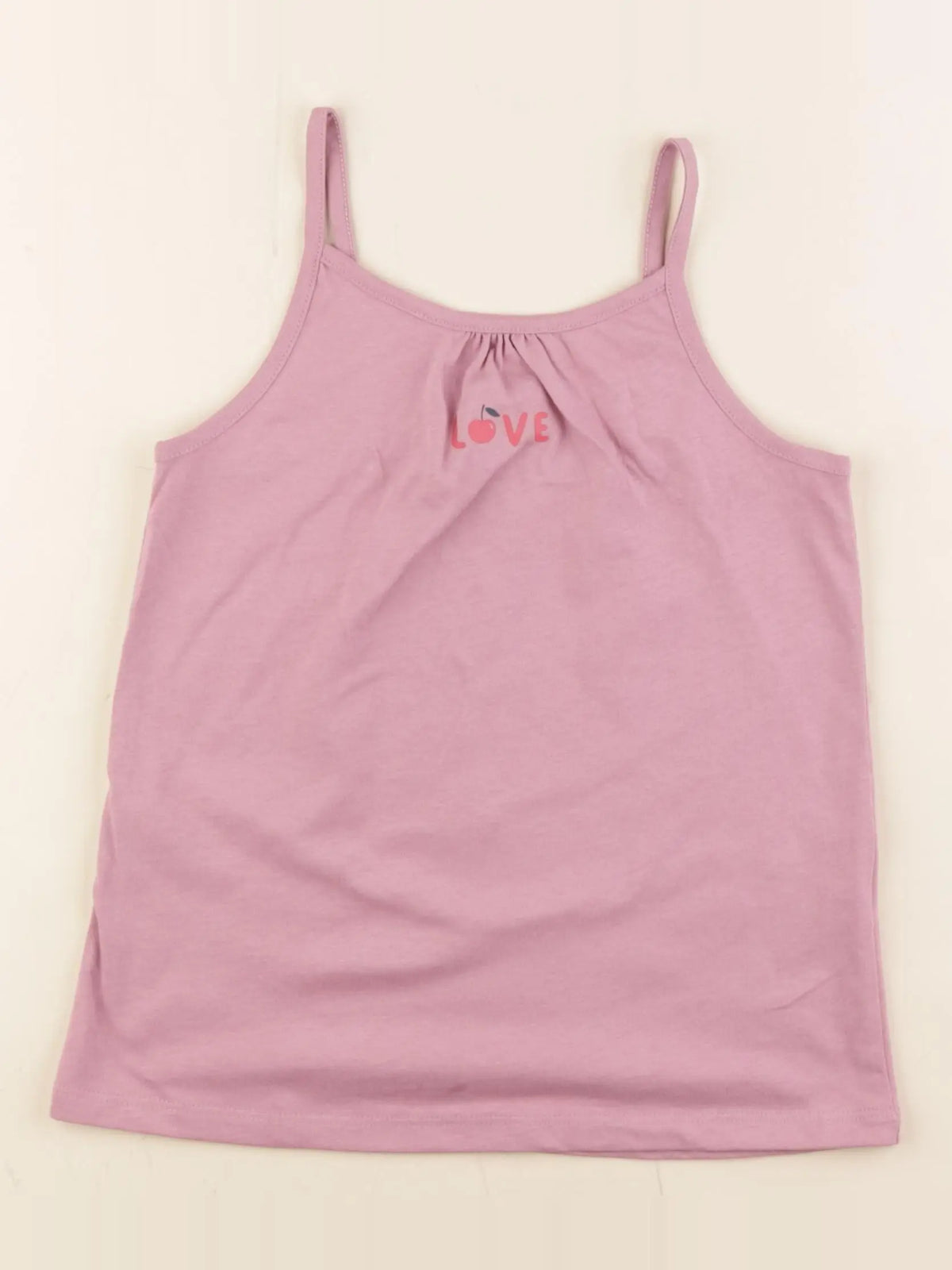 Vertbaudet - débardeur rose - 8 ans