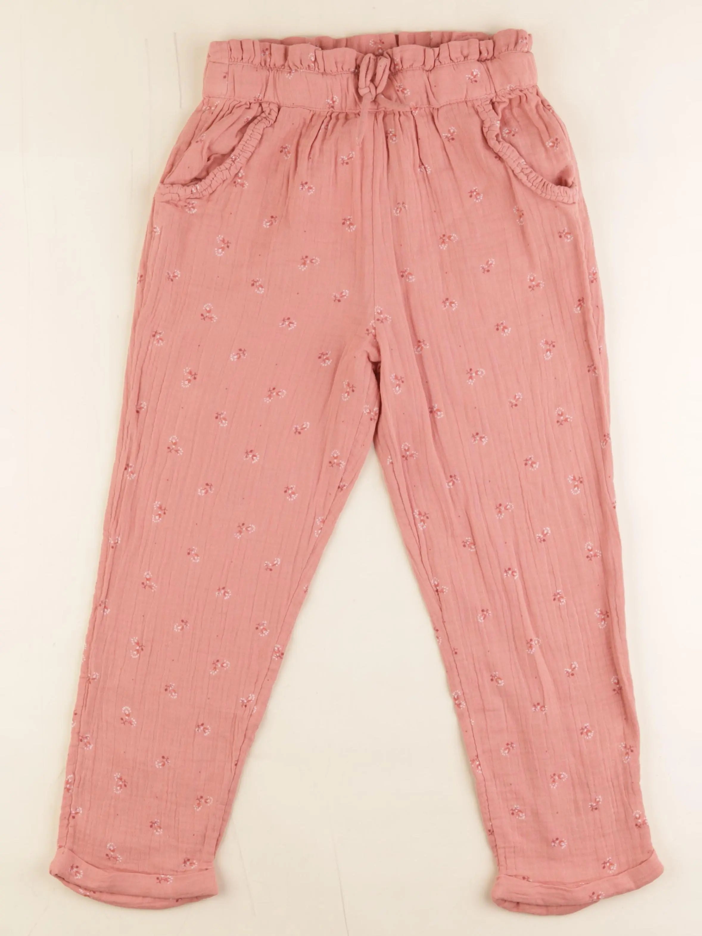 Vertbaudet - pantalon rose - 10 ans