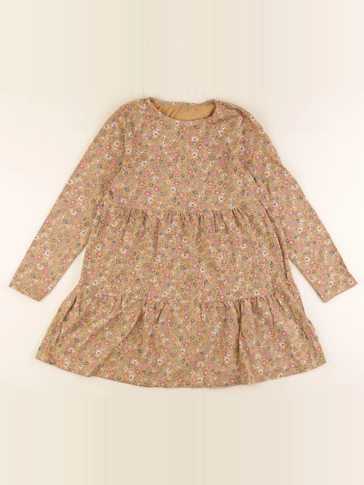 Vertbaudet - robe marron - 10 ans