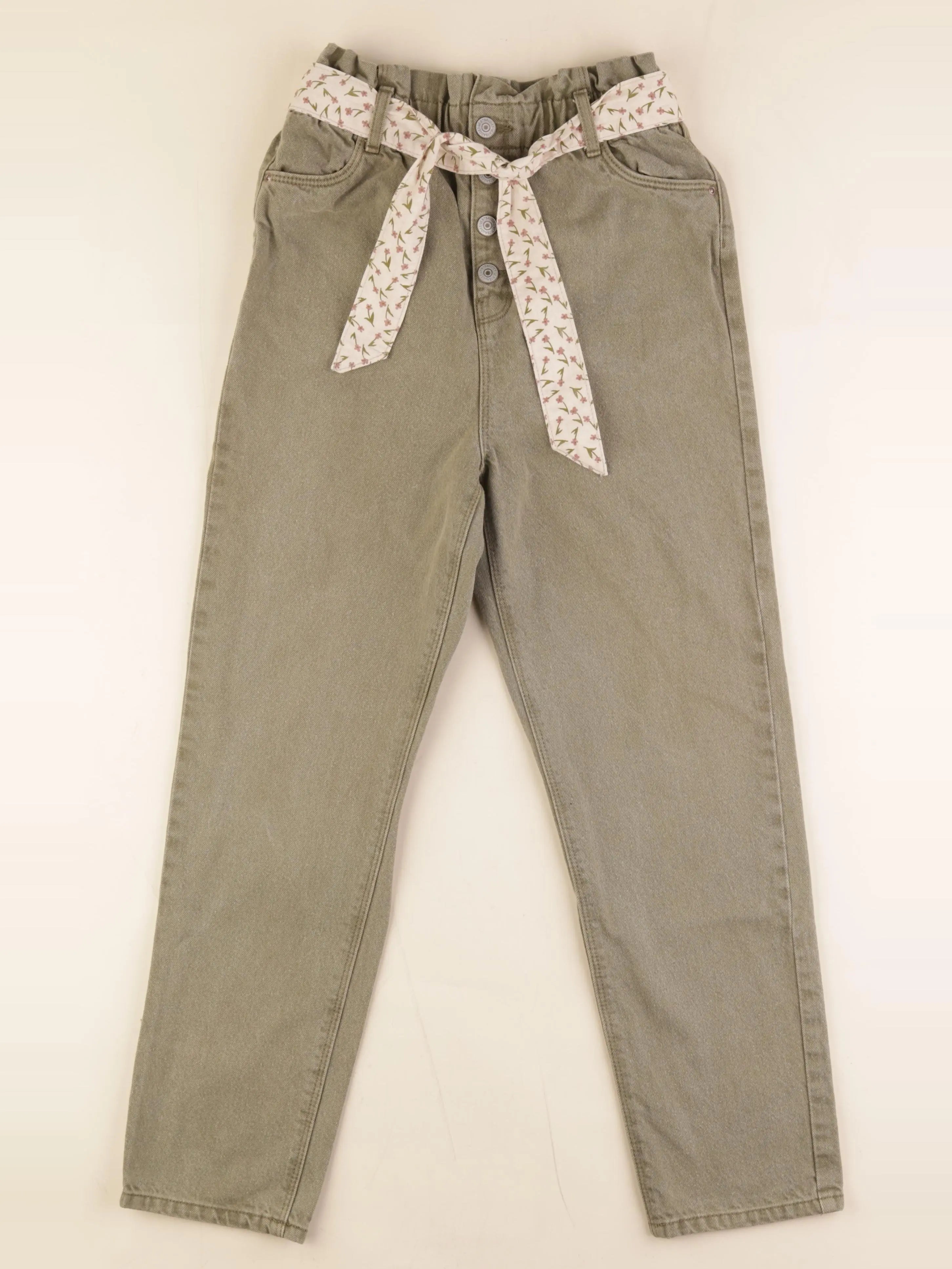 Vertbaudet - jean vert - 12 ans