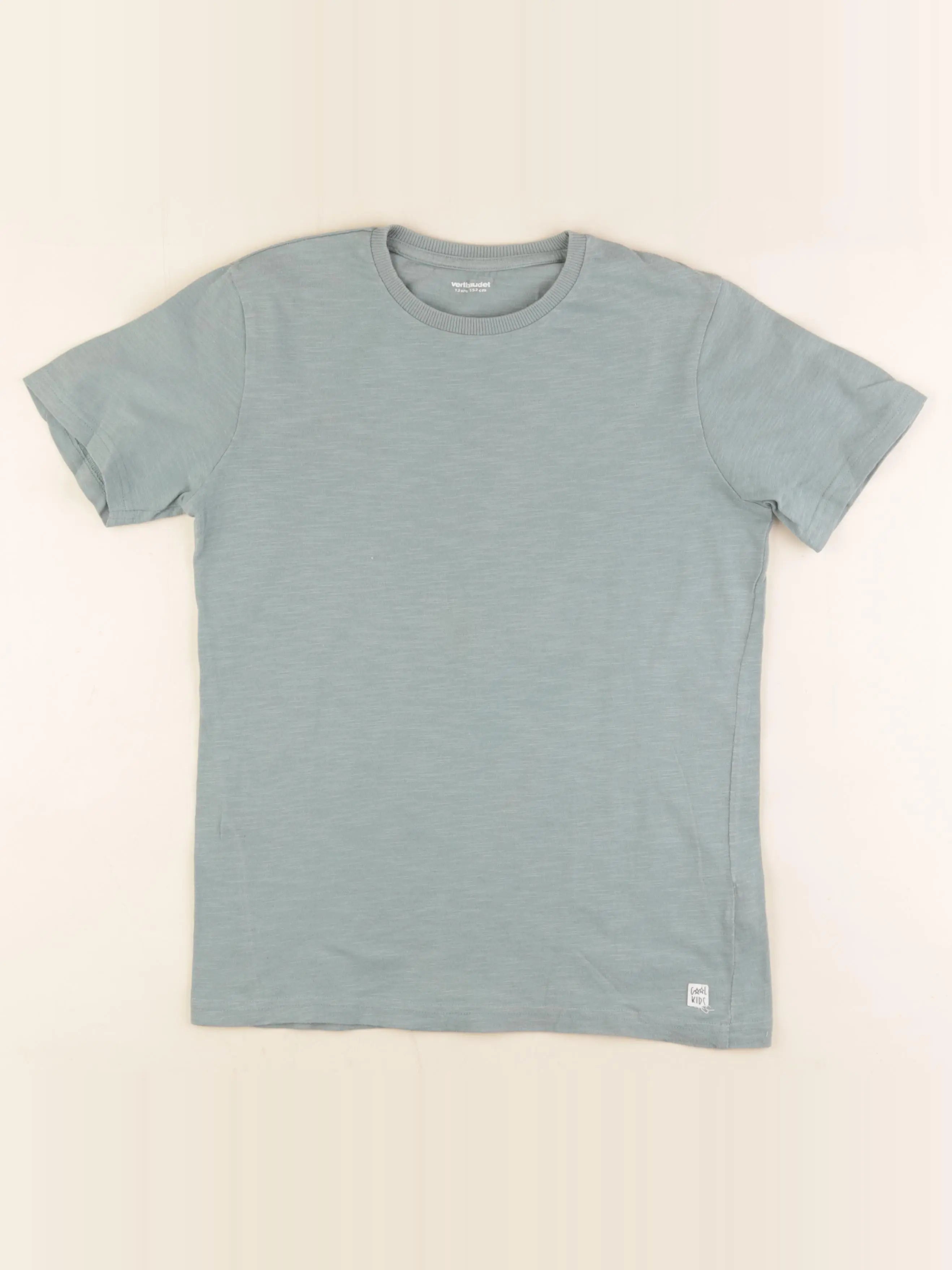 Vertbaudet - tee-shirt vert - 12 ans