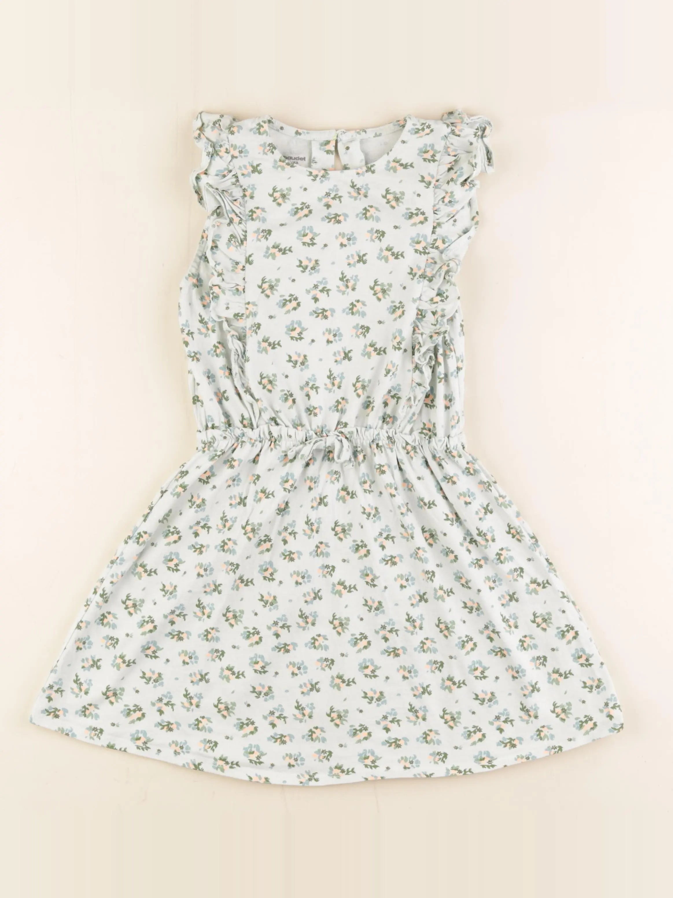 Vertbaudet - robe vert - 6 ans