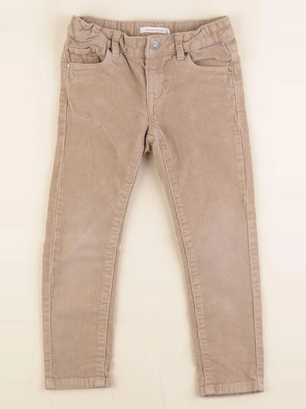 Monoprix - pantalon marron - 4 ans