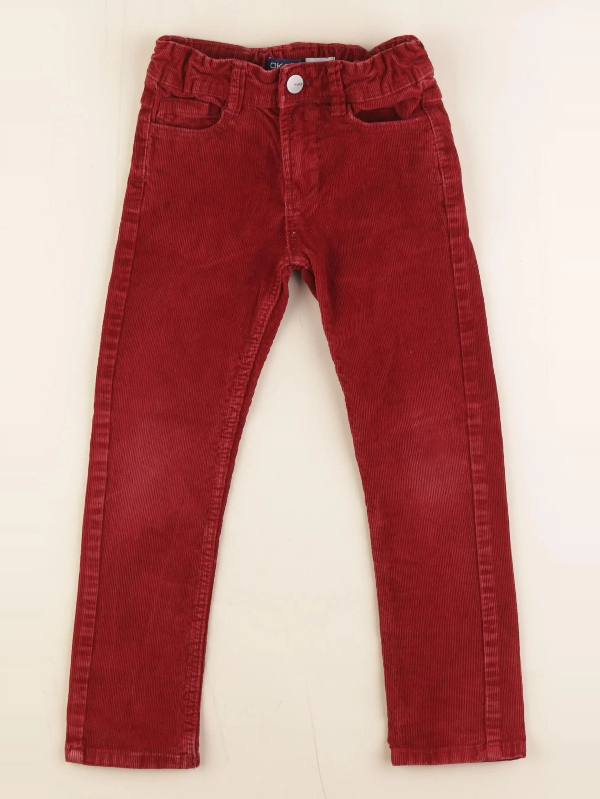 Okaidi - pantalon rouge - 5 ans