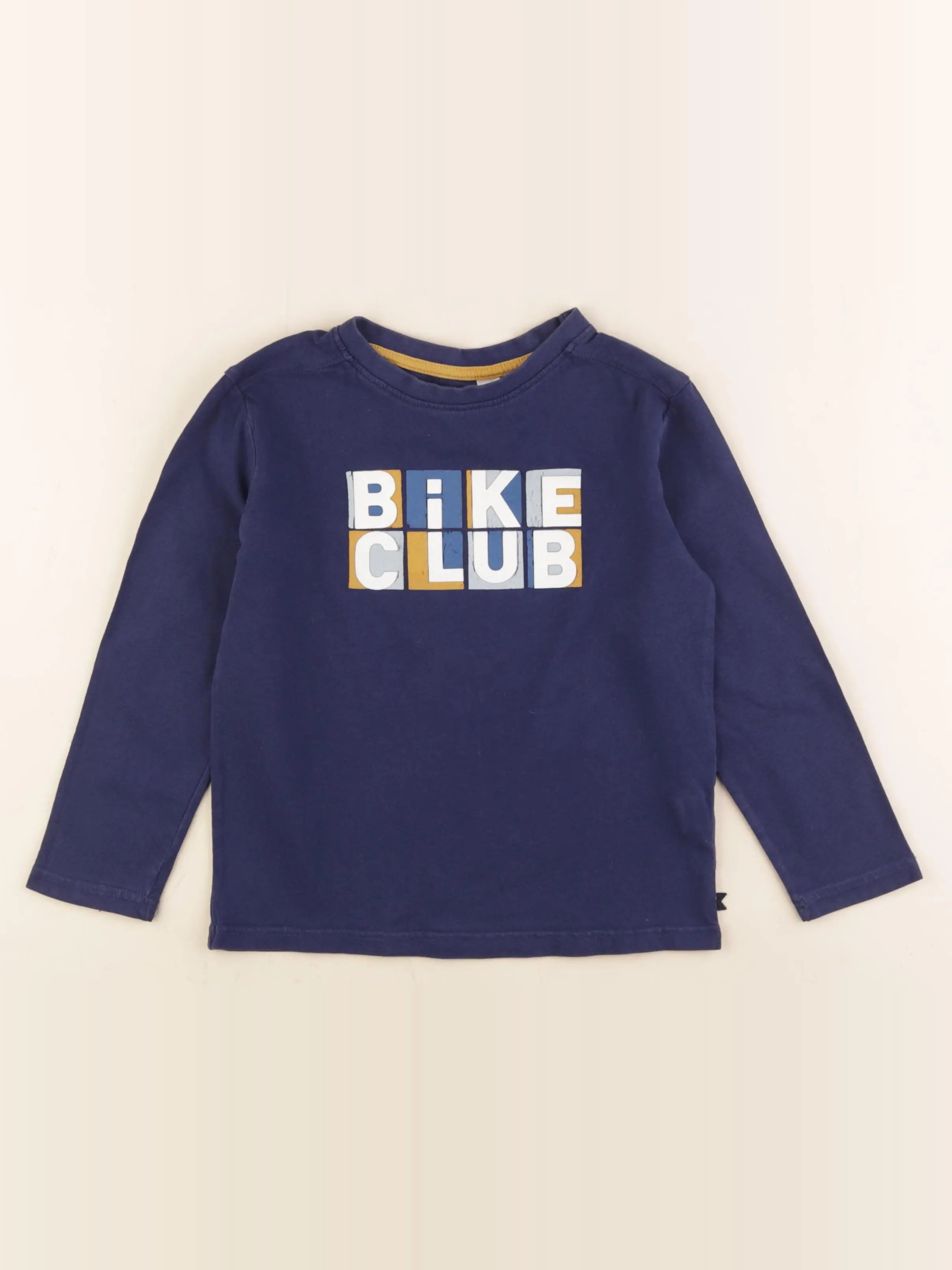 Okaidi - tee-shirt bleu - 5 ans