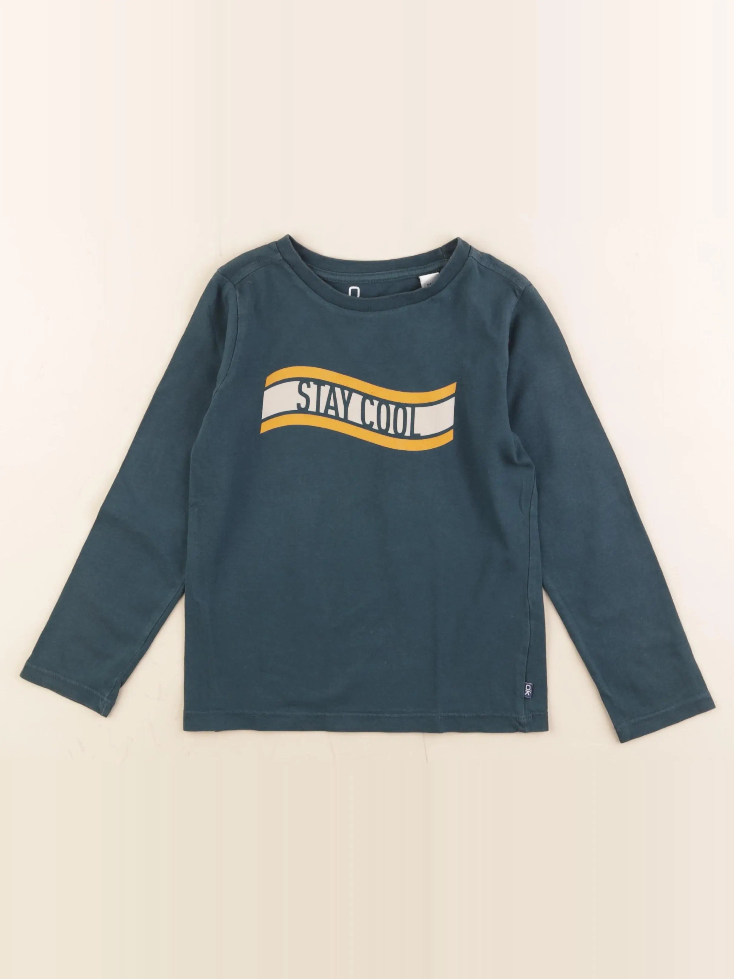 Okaidi - tee-shirt vert - 5 ans