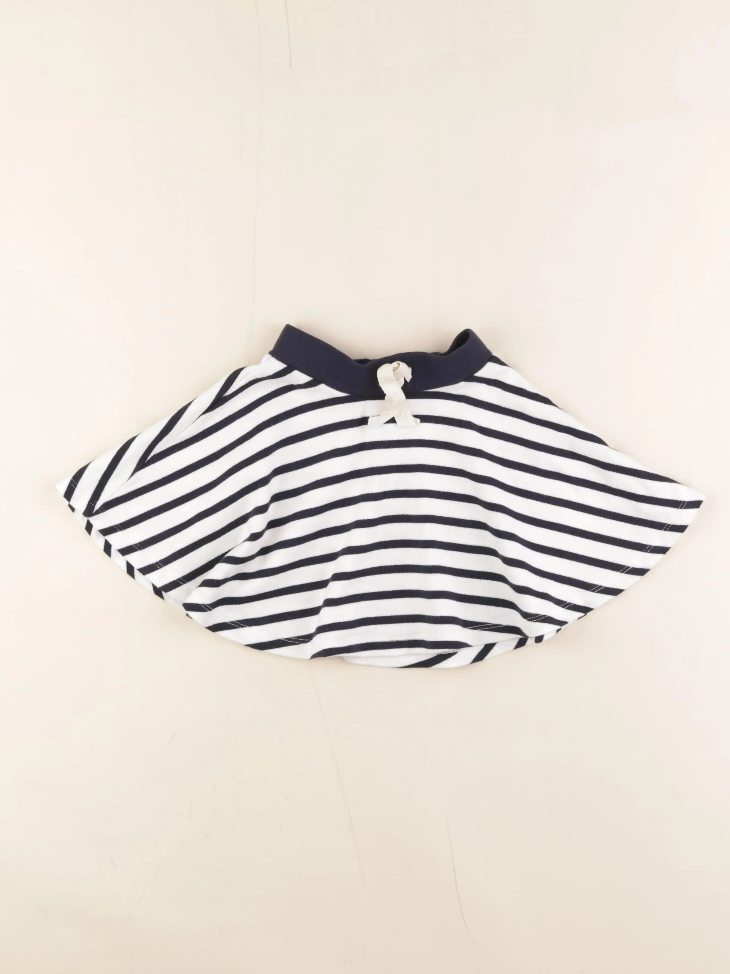 Petit Bateau - jupe bleu, blanc - 4 ans