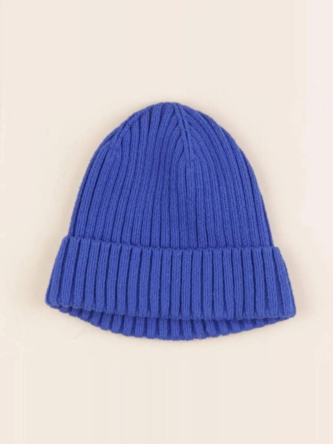H&M - bonnet bleu - 6/12 mois