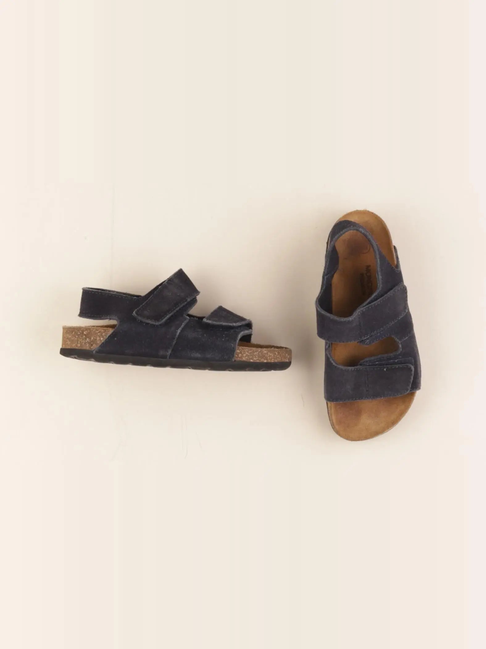 Monoprix - sandales bleu - pointure 28