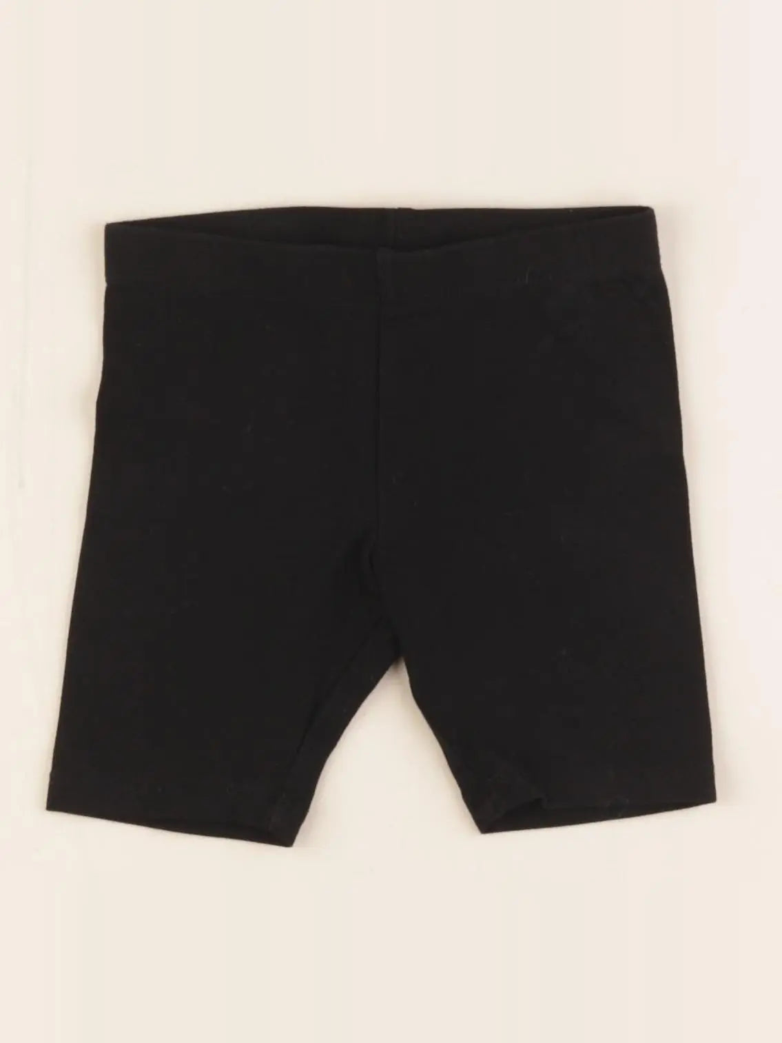 H&M - short noir - 18/24 mois