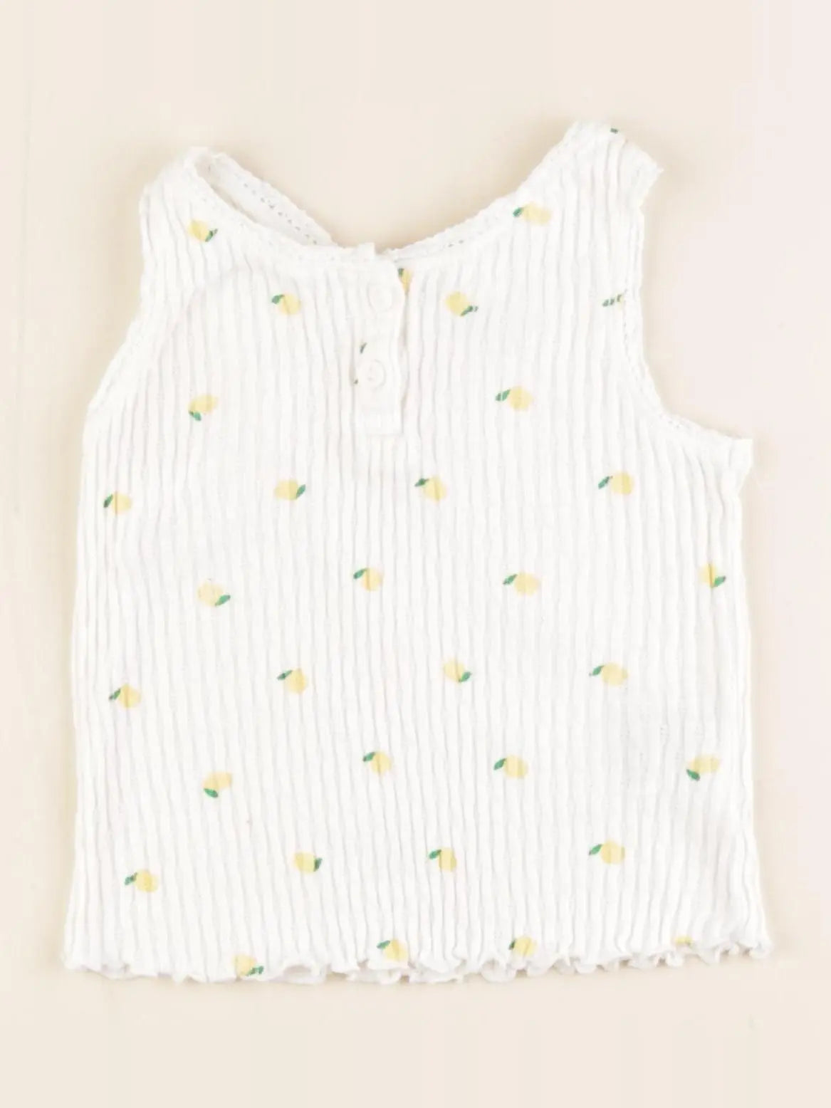 H&M - débardeur blanc - 18/24 mois