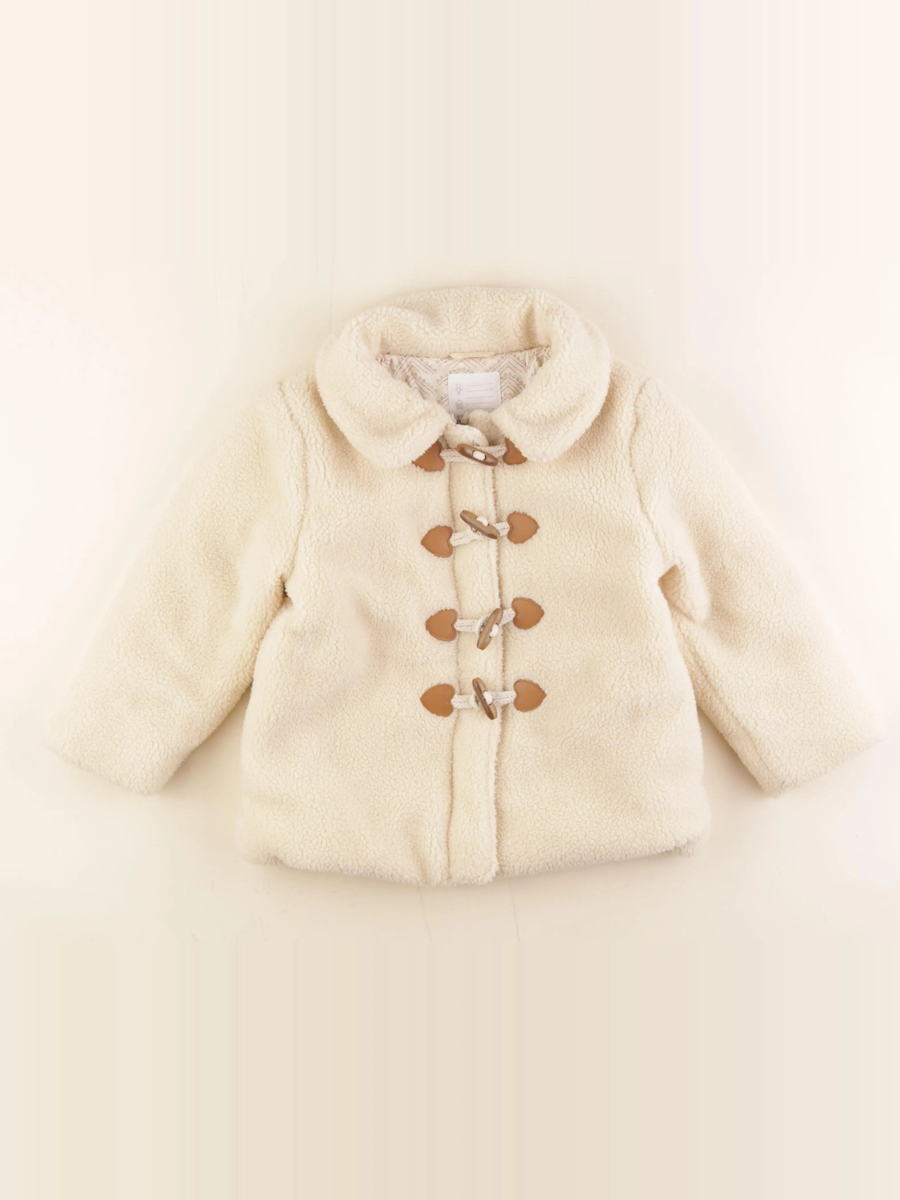 Vertbaudet - veste beige - 6 ans