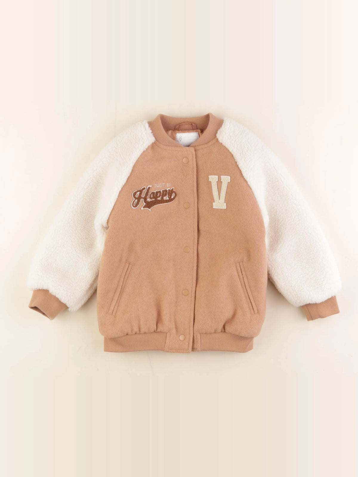 Vertbaudet - veste beige, marron - 5 ans