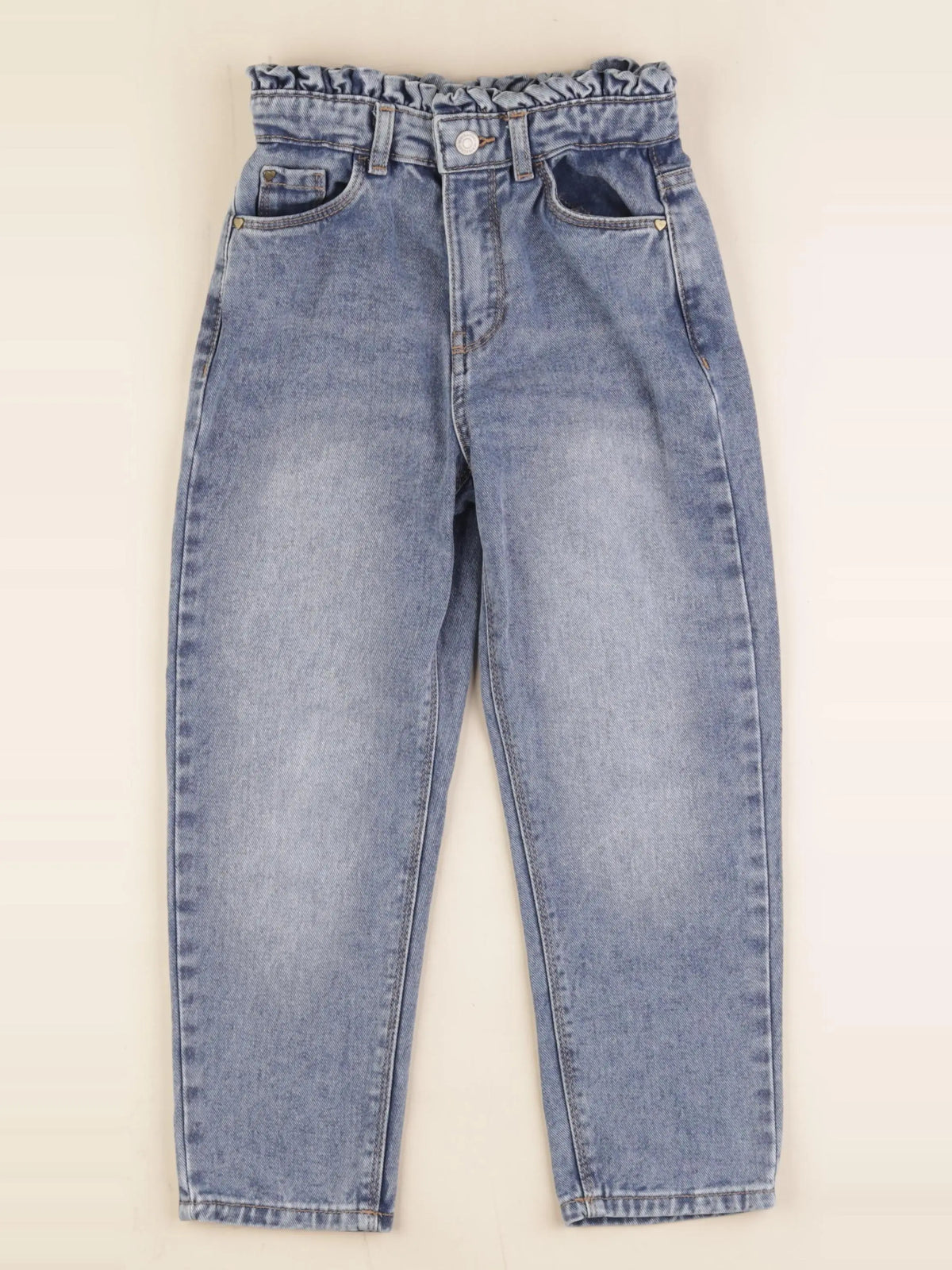 Vertbaudet - jean bleu - 7 ans