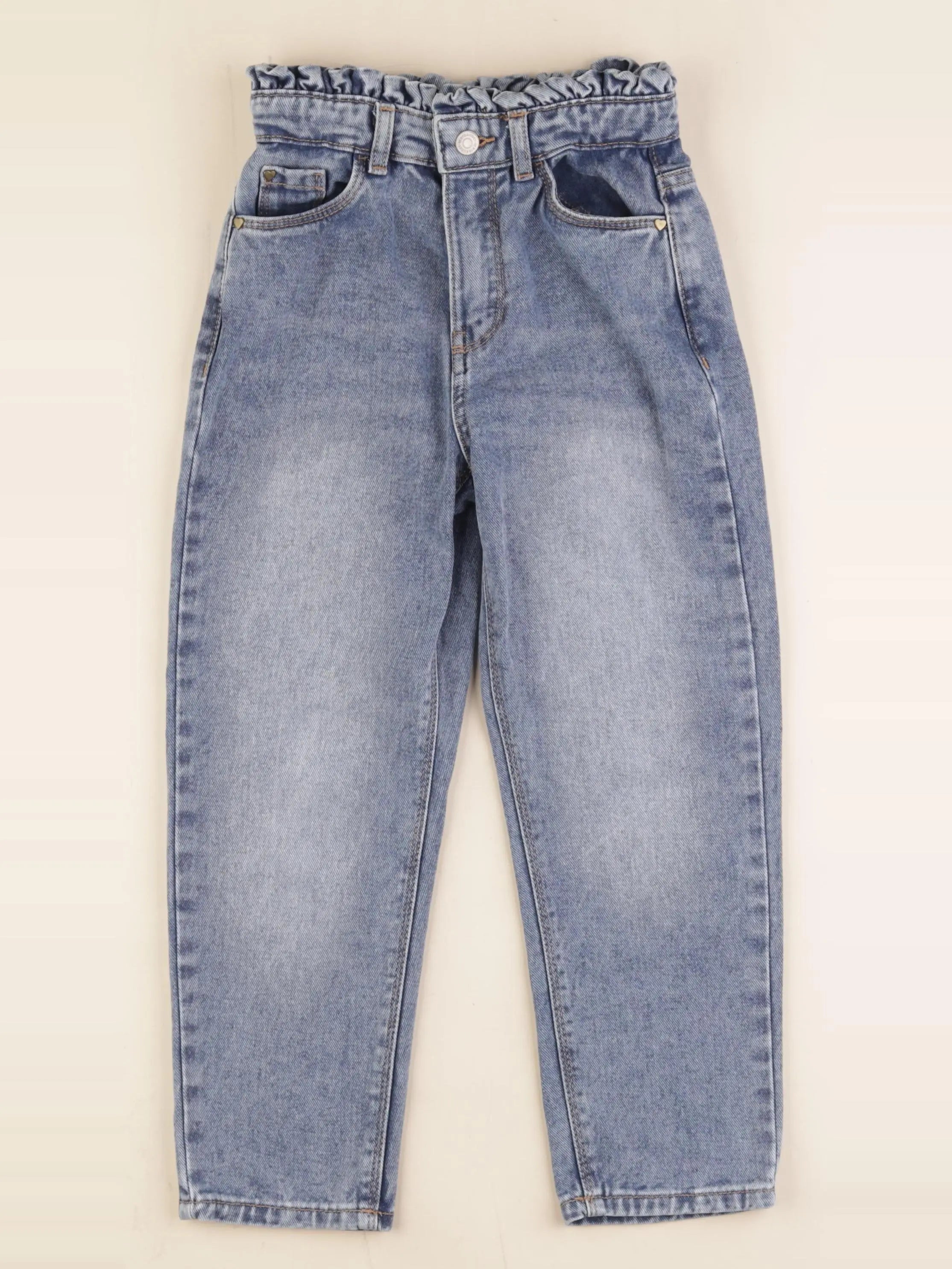 Vertbaudet - jean bleu - 7 ans