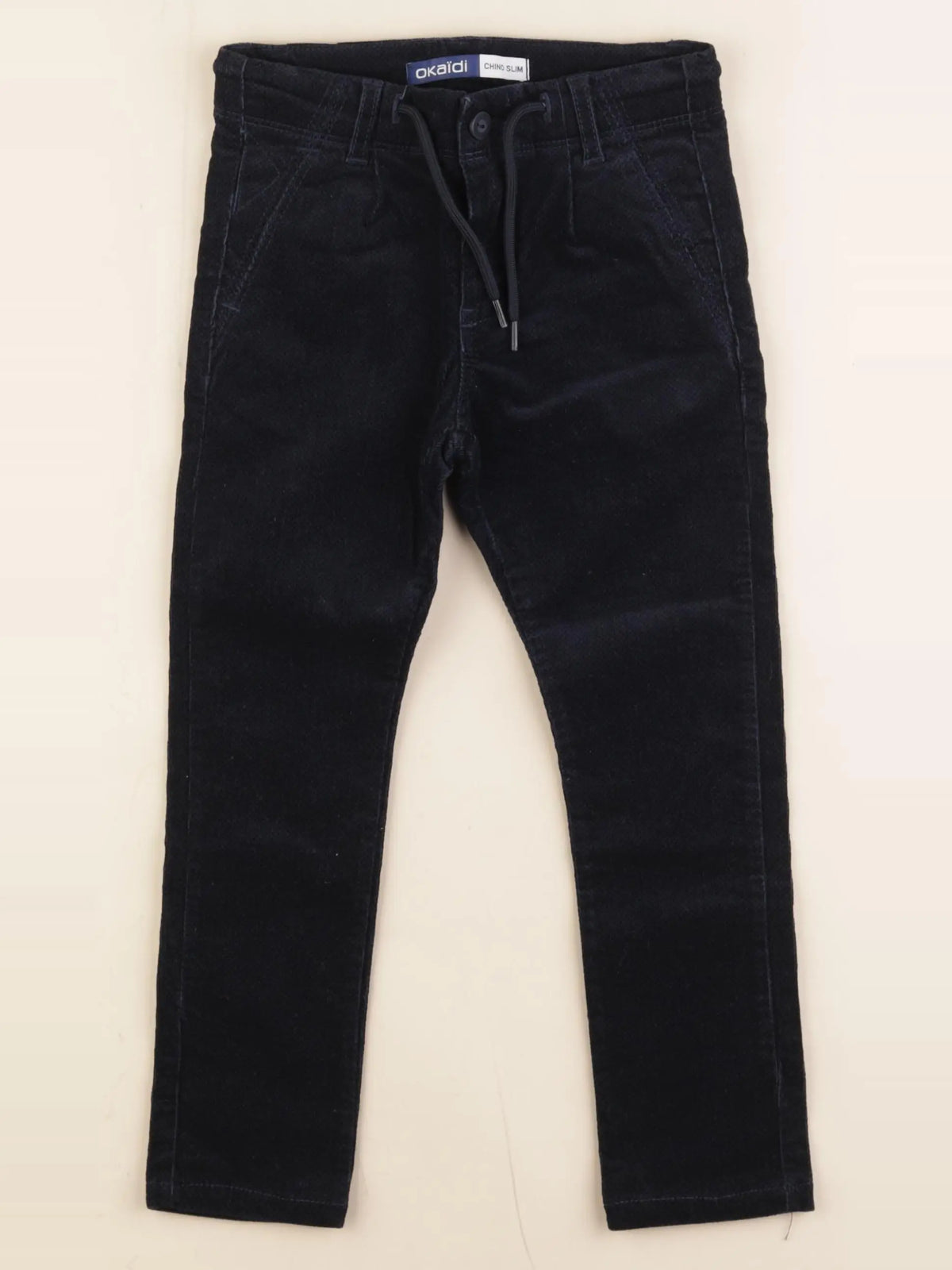 Okaidi - pantalon bleu - 4 ans