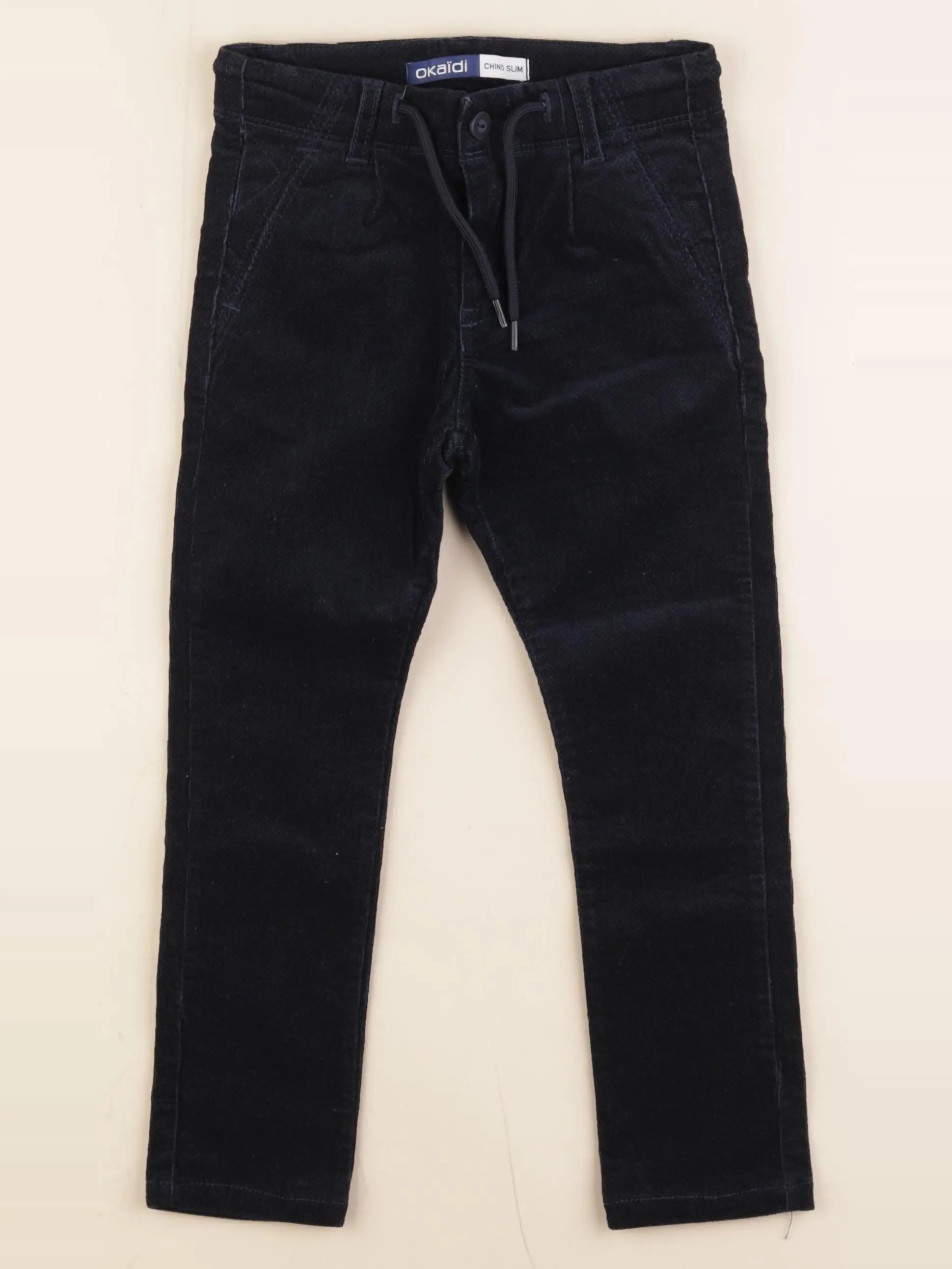 Okaidi - pantalon bleu - 4 ans