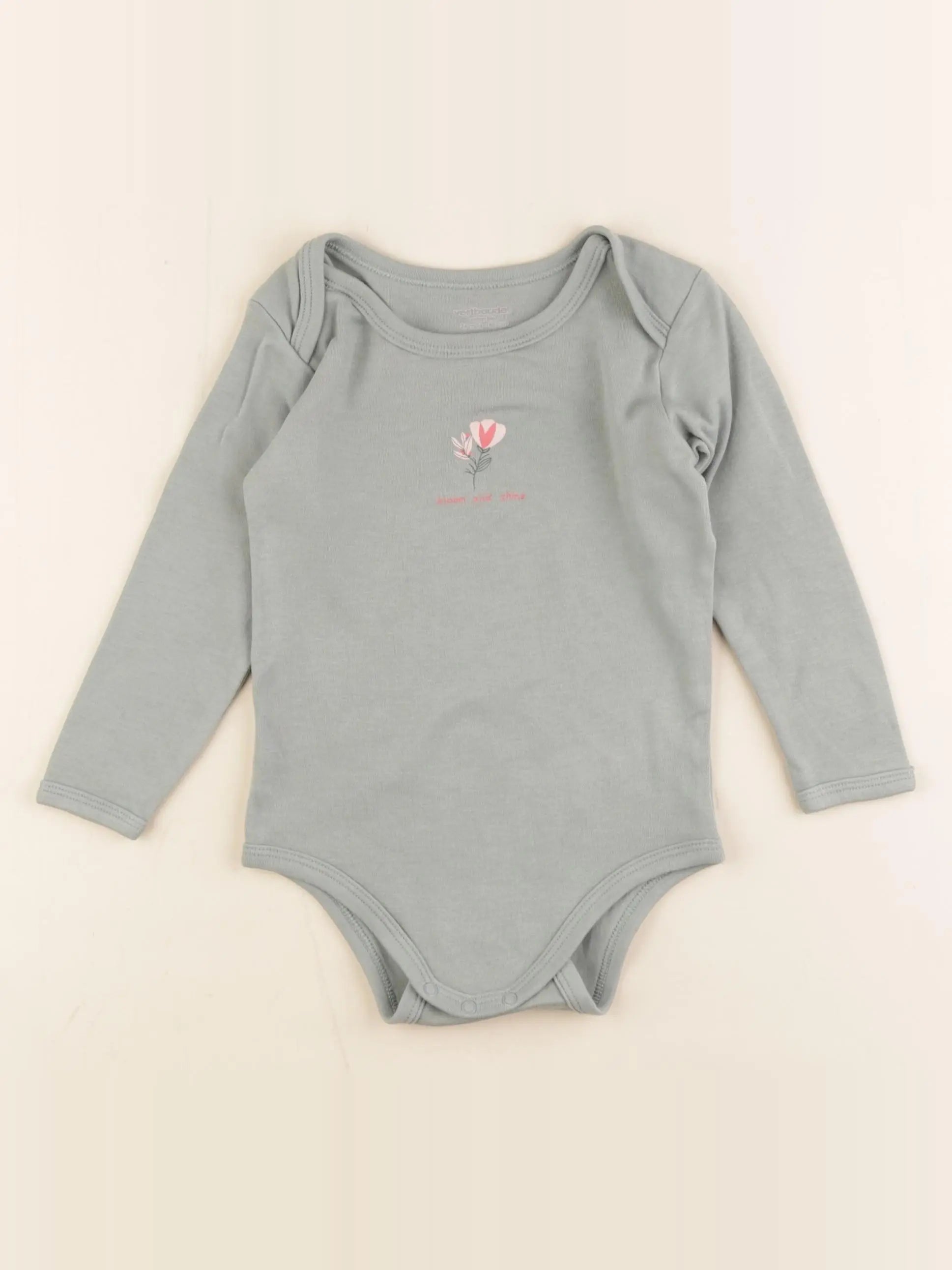 Vertbaudet - body vert - 24 mois