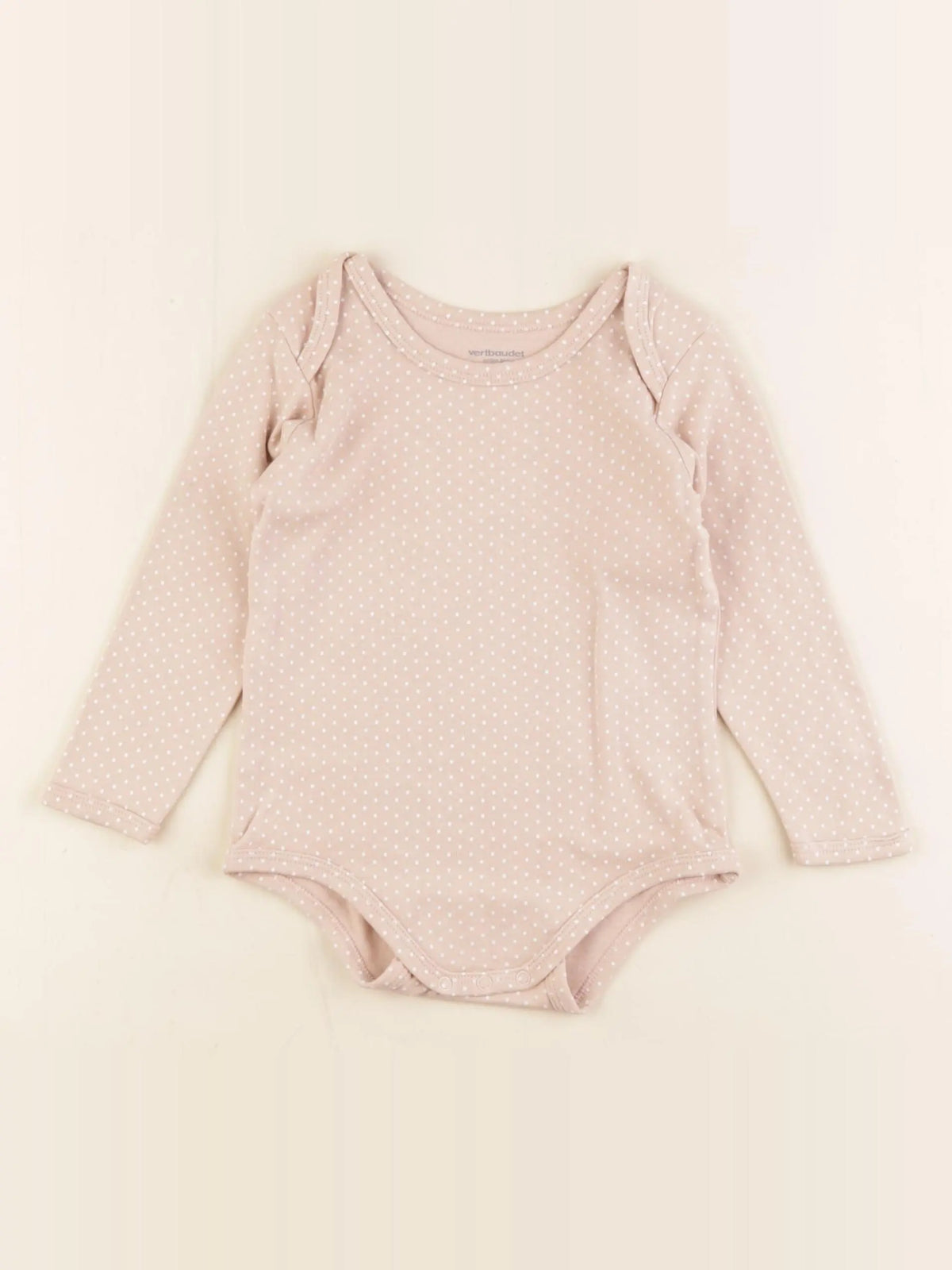 Vertbaudet - body rose - 24 mois