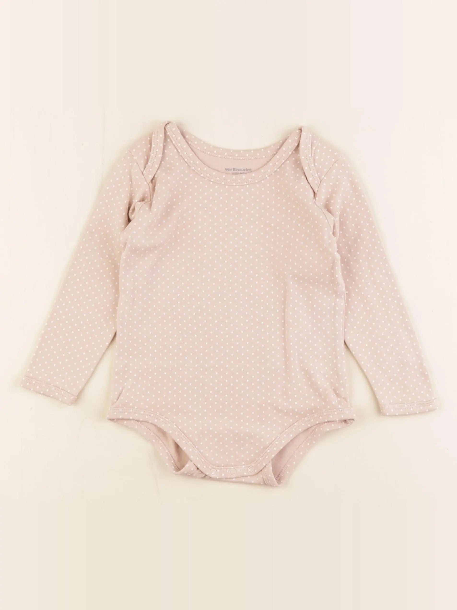 Vertbaudet - body rose - 24 mois