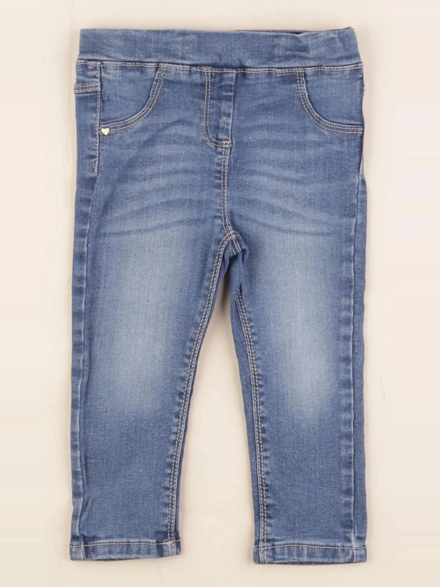 Tape à l'oeil - jegging bleu - 24 mois