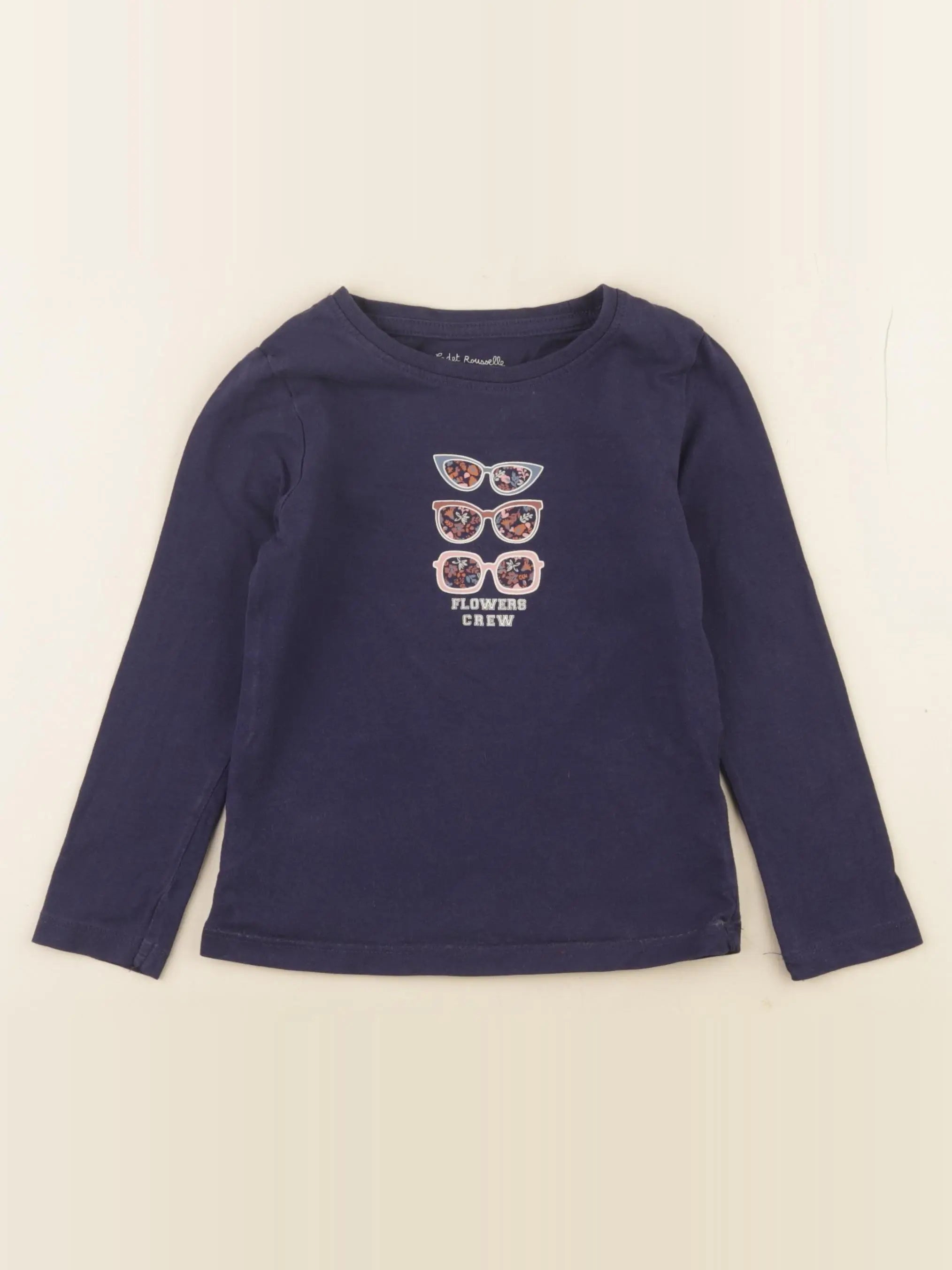 Cadet Rousselle - tee-shirt bleu - 4 ans