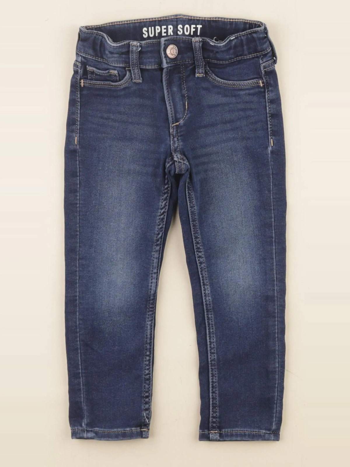 H&M - jegging bleu - 18/24 mois