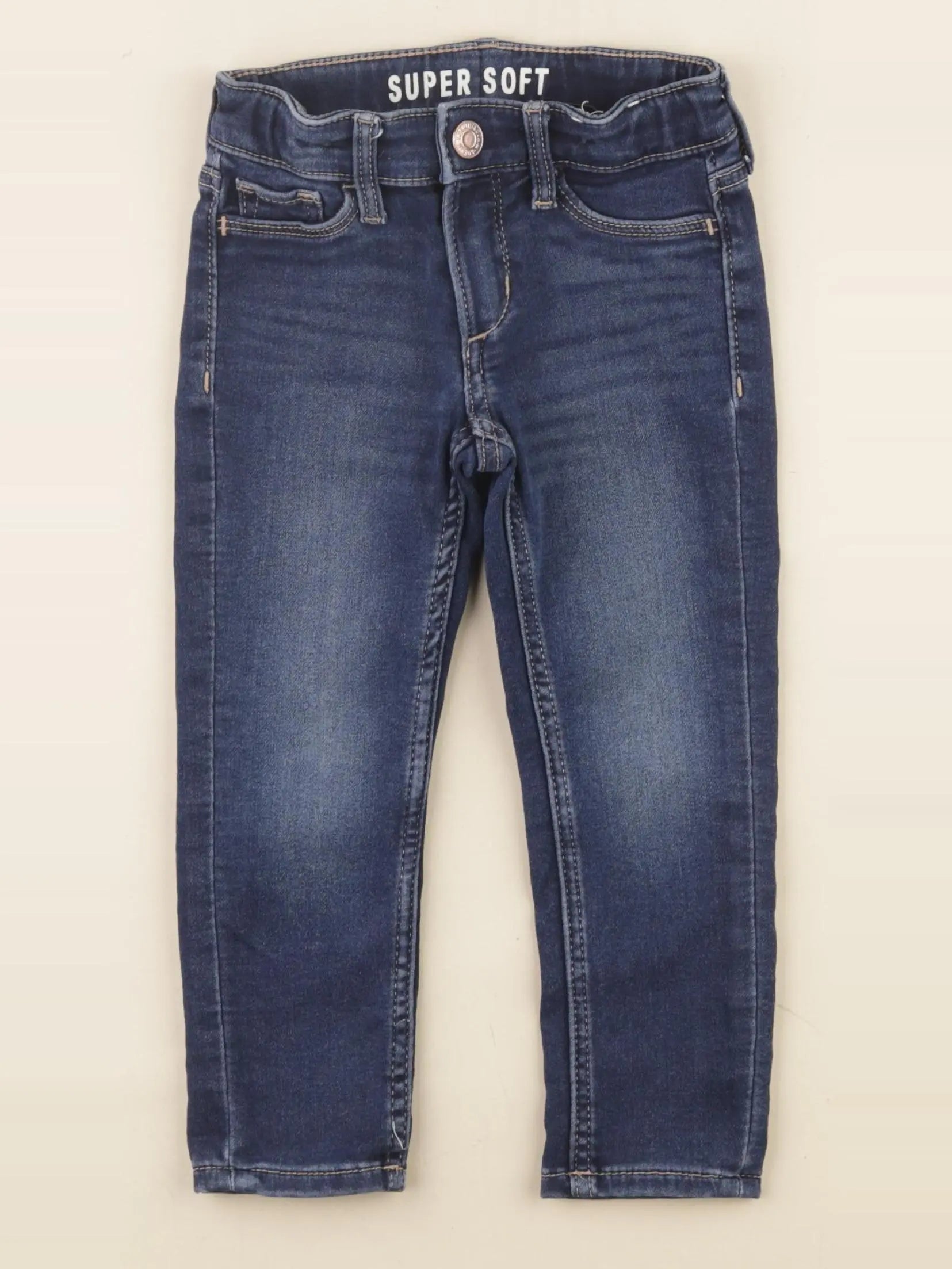 H&M - jegging bleu - 18/24 mois