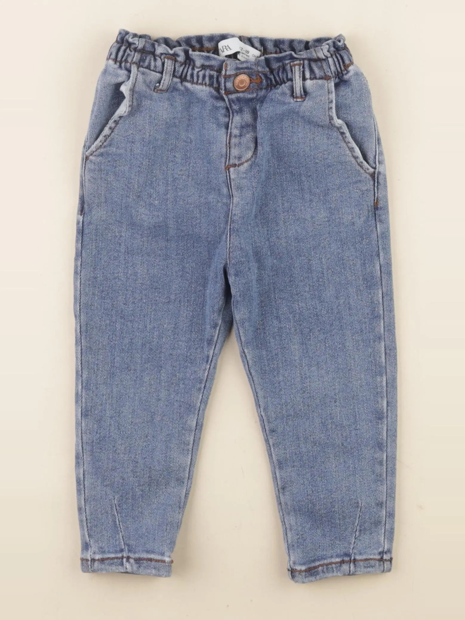 Zara - jean bleu - 12/18 mois