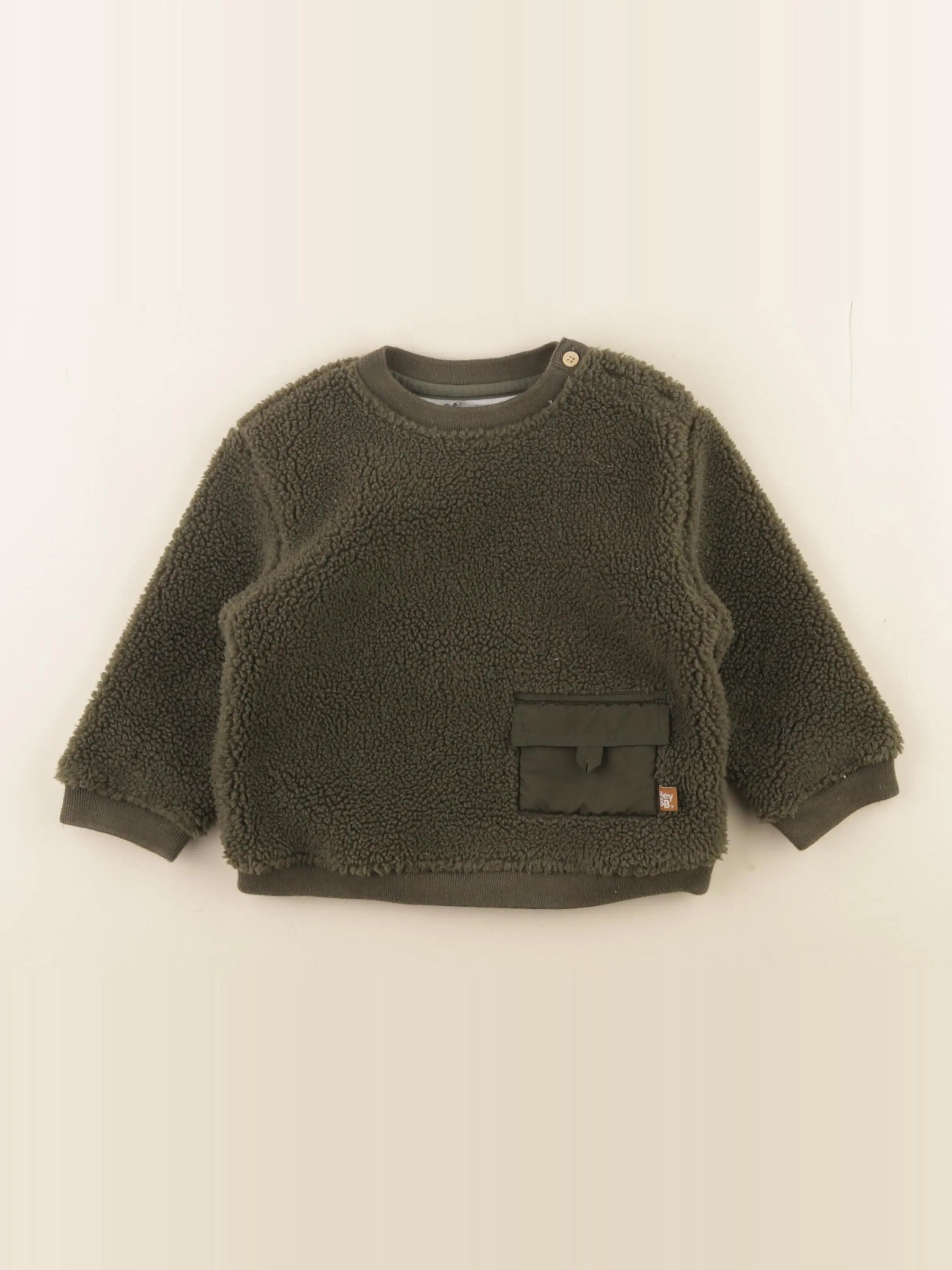 Boutchou - sweat vert - 24 mois